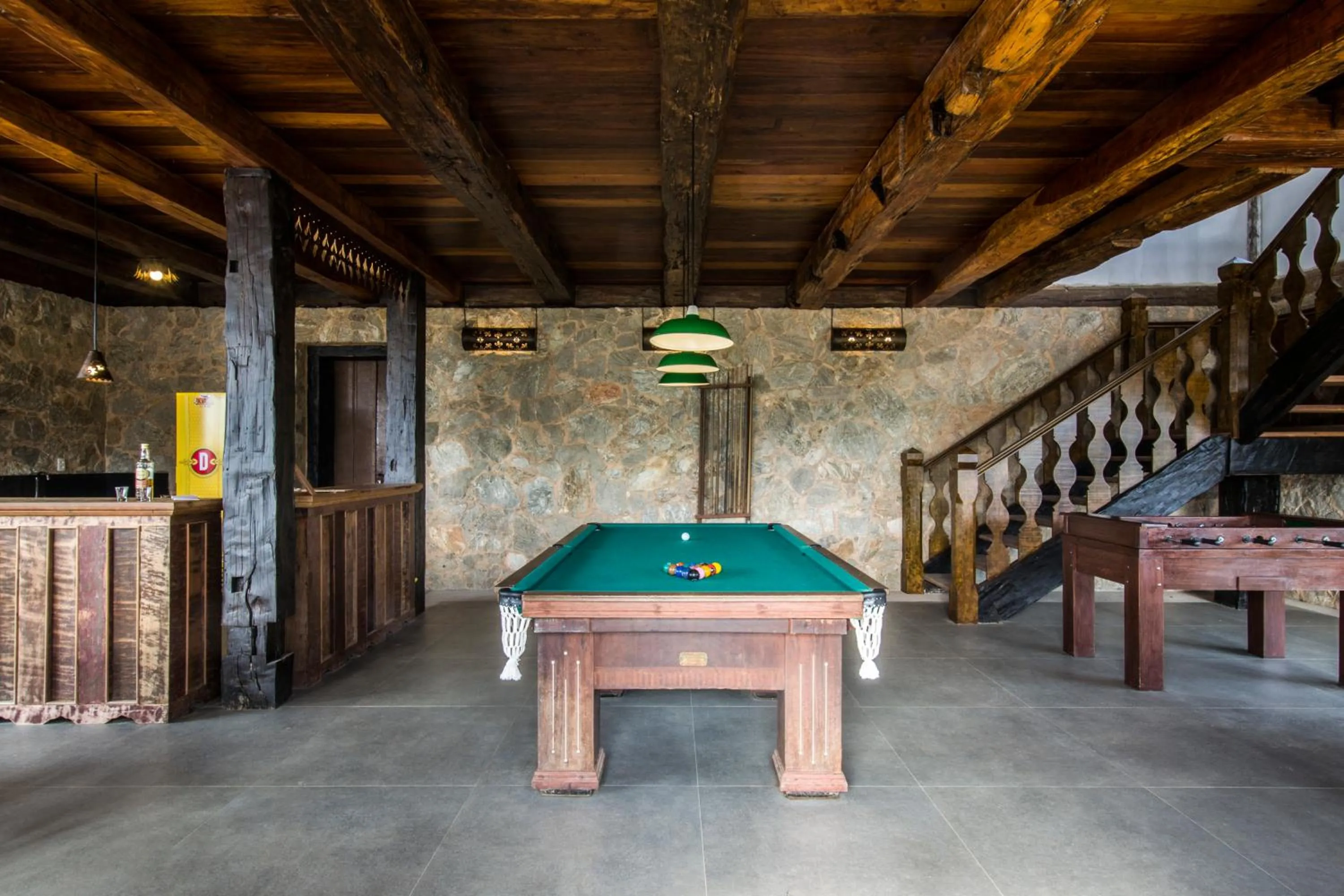 Billiard in Pousada Chão de Minas