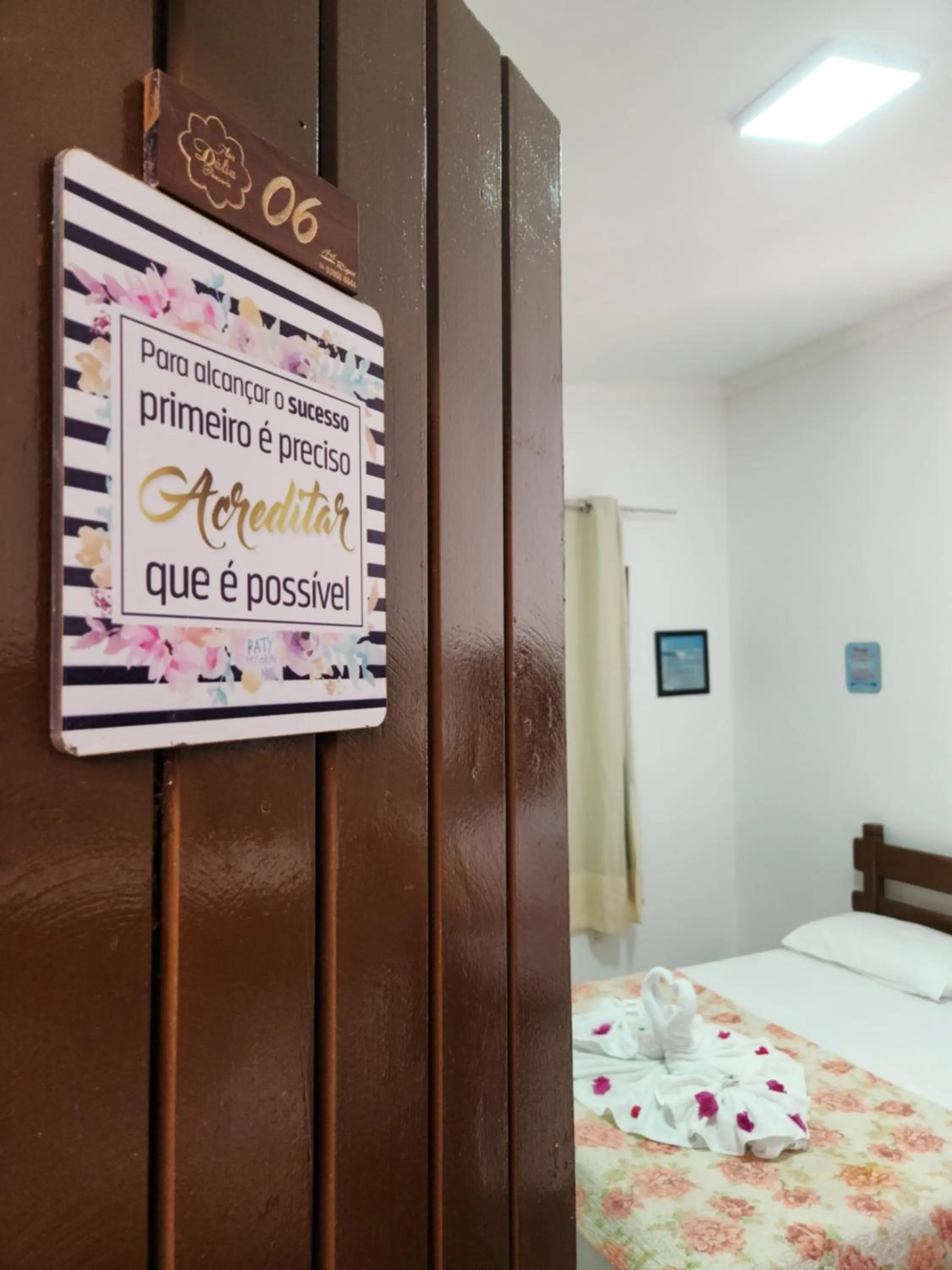 Decorative detail in Pousada Flor Dália