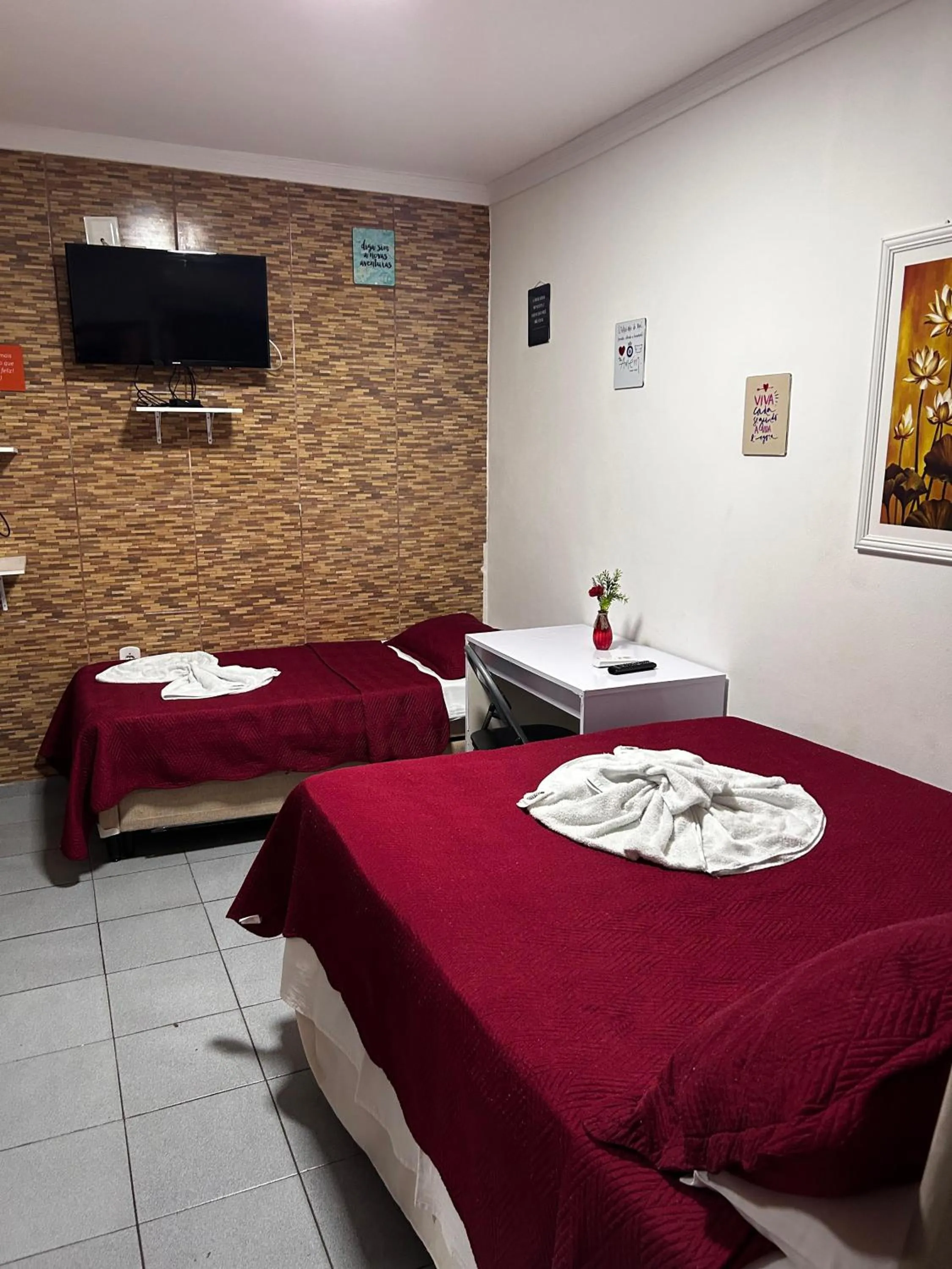 Photo of the whole room in Pousada Flor Dália