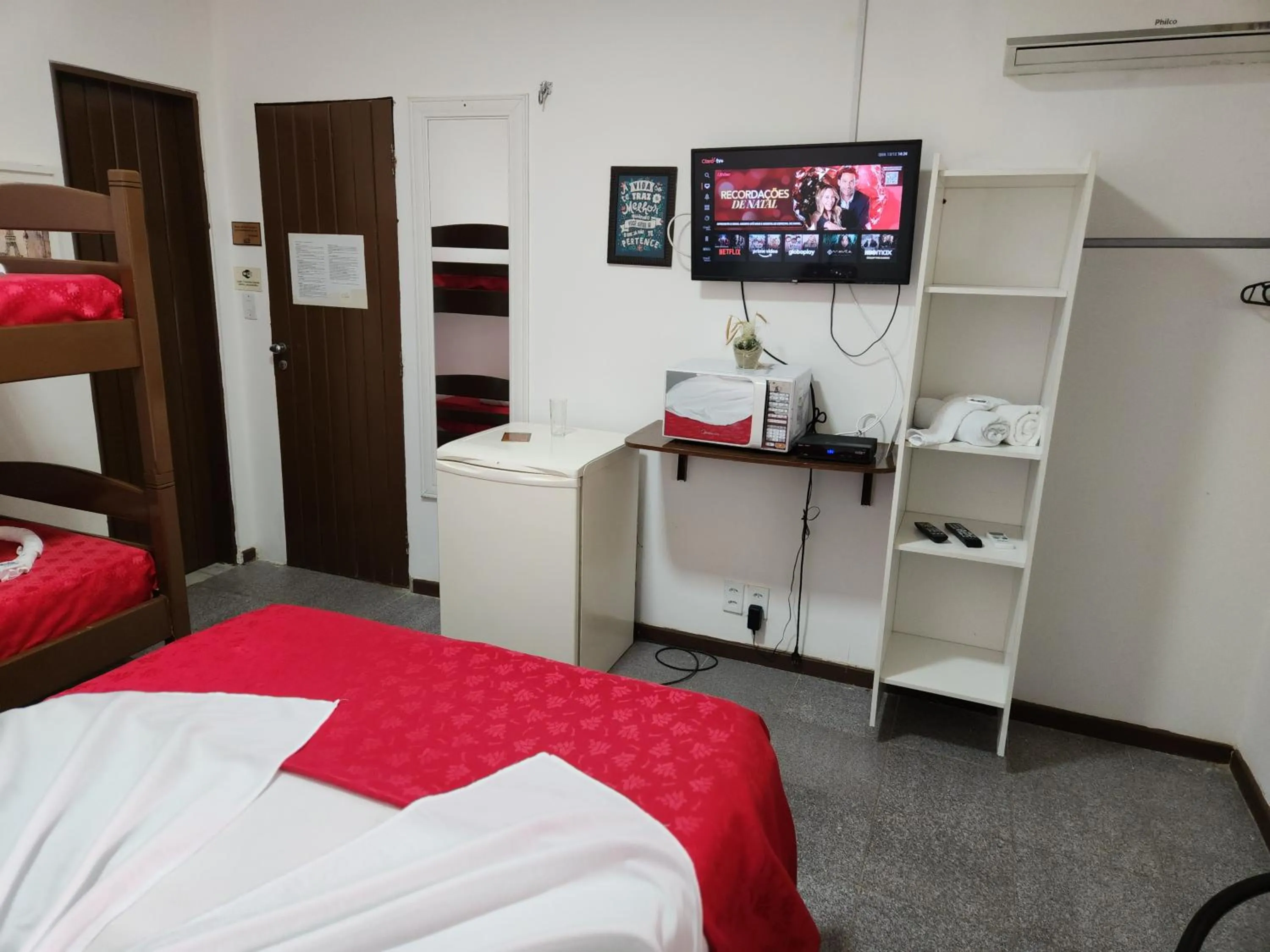 Bed in Pousada Flor Dália