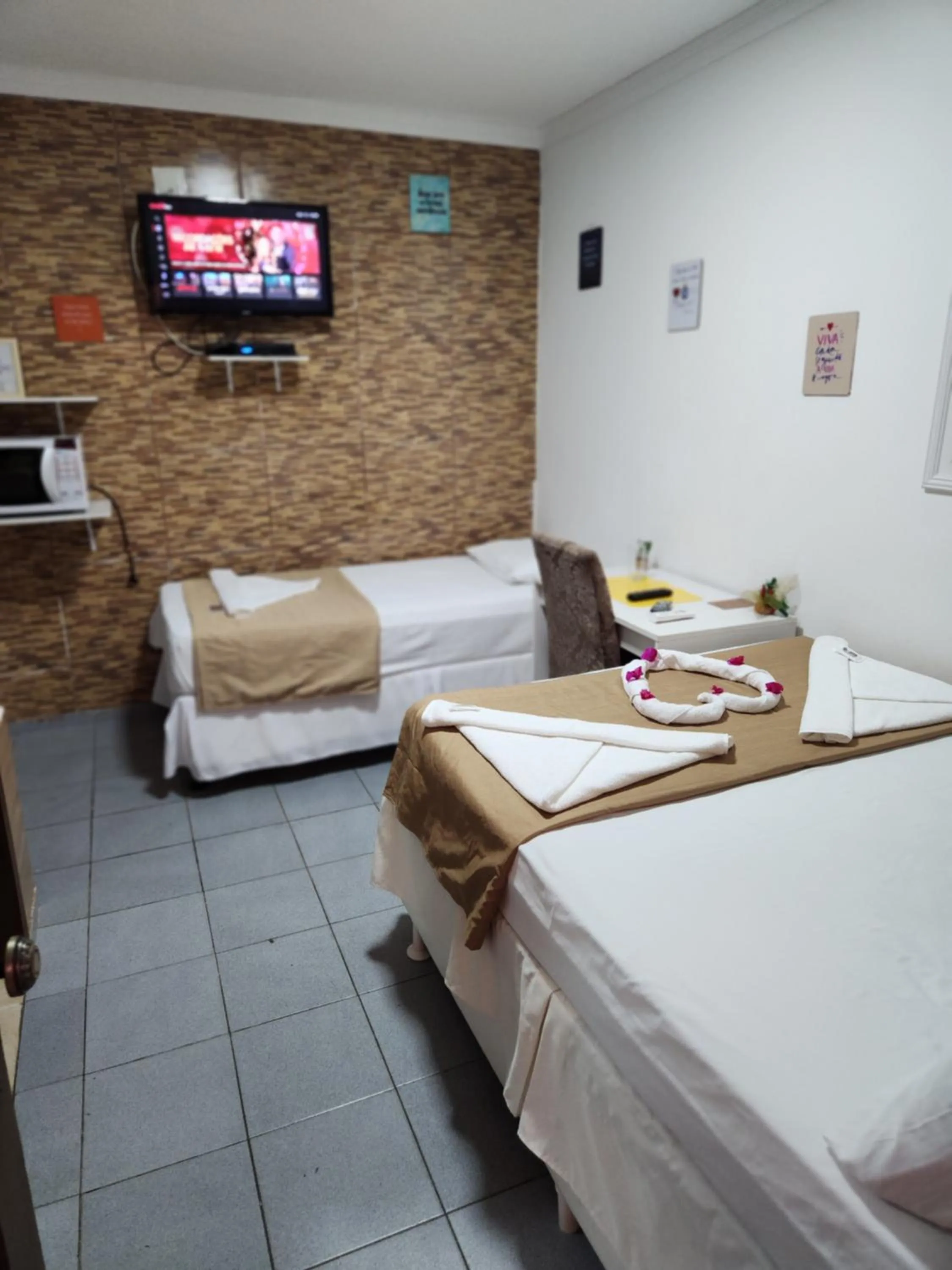 Photo of the whole room in Pousada Flor Dália