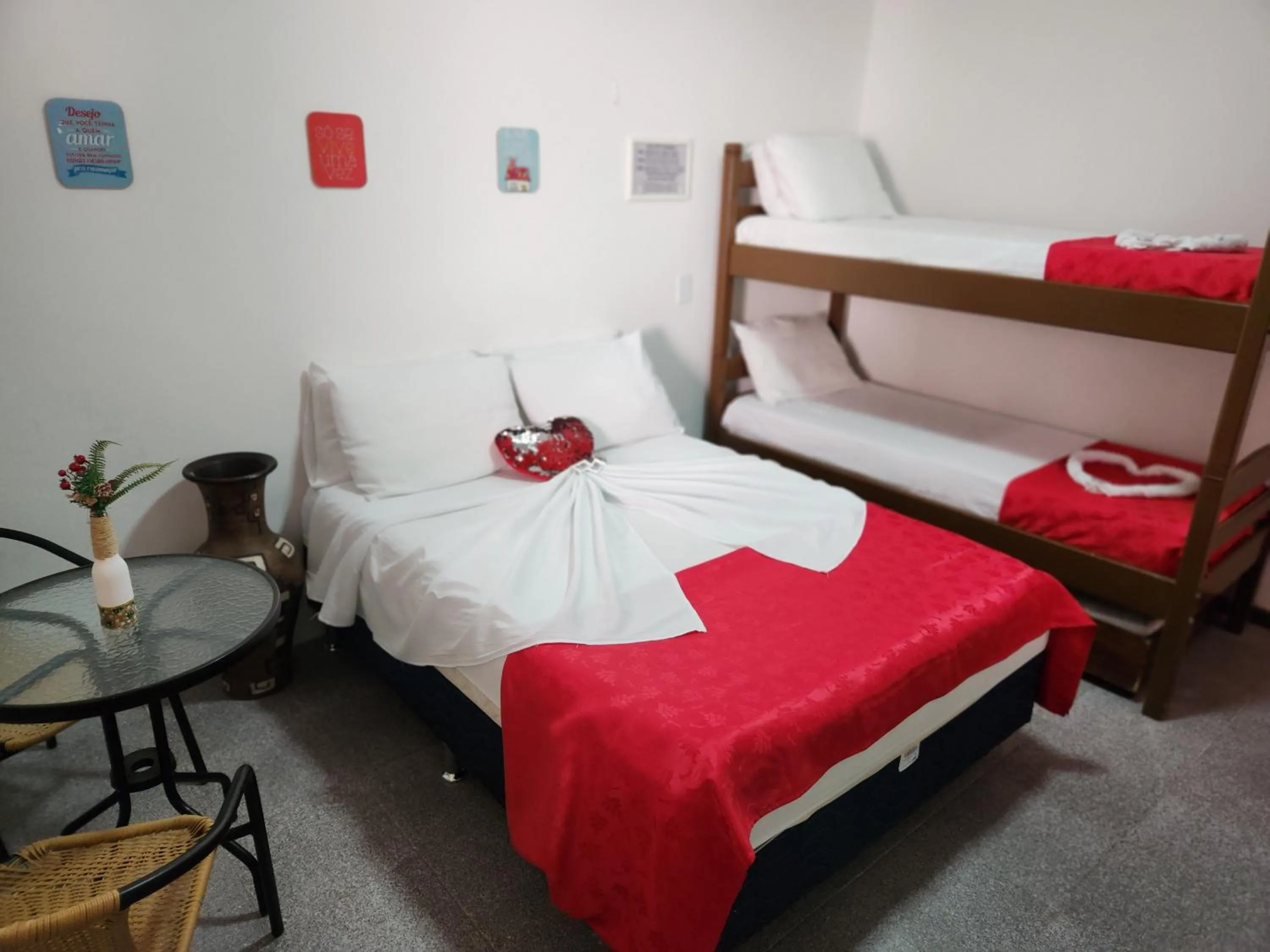 Photo of the whole room in Pousada Flor Dália