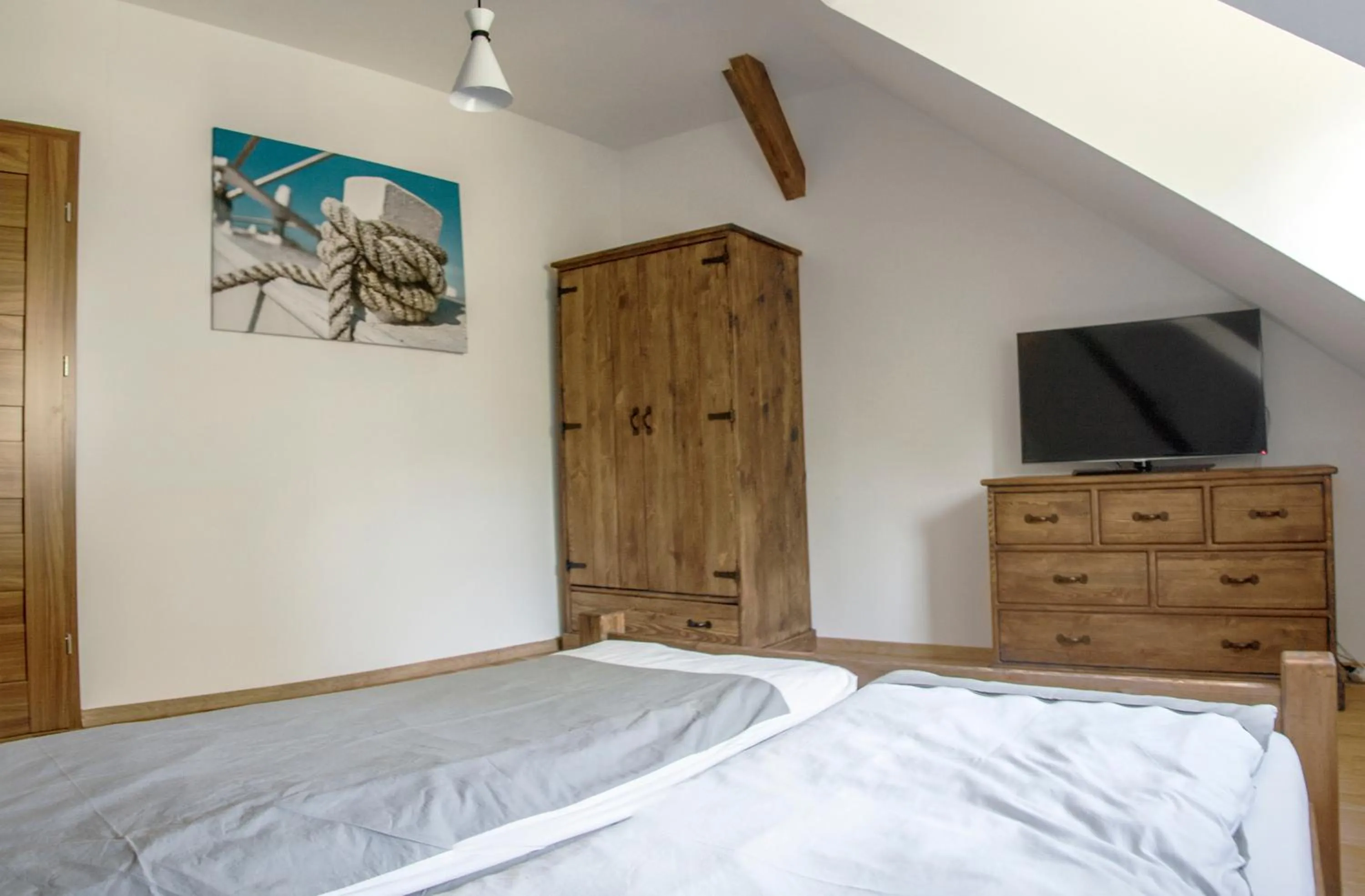 TV and multimedia, Bed in Gościniec Hetman