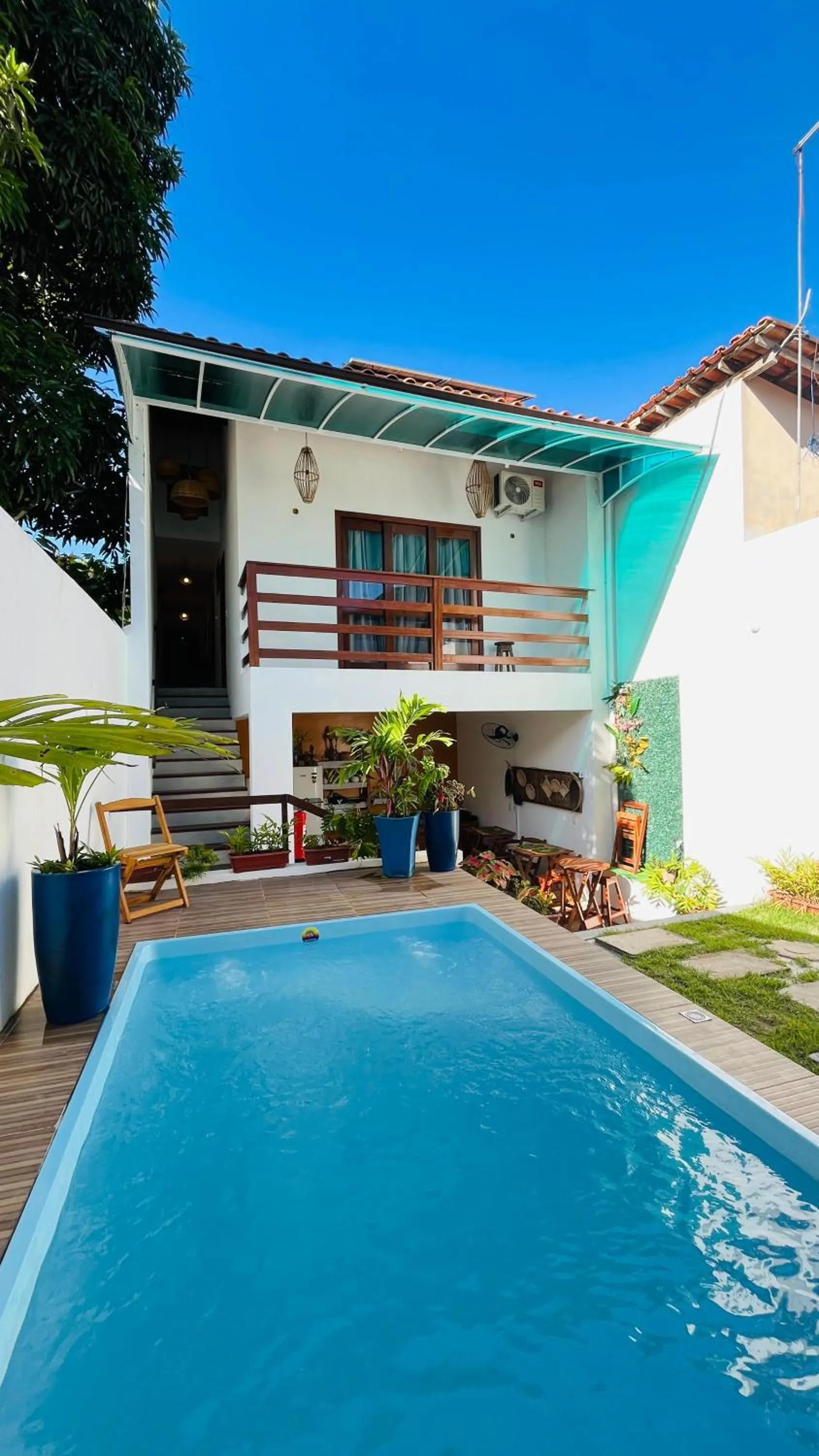 Patio in Pousada Bilica