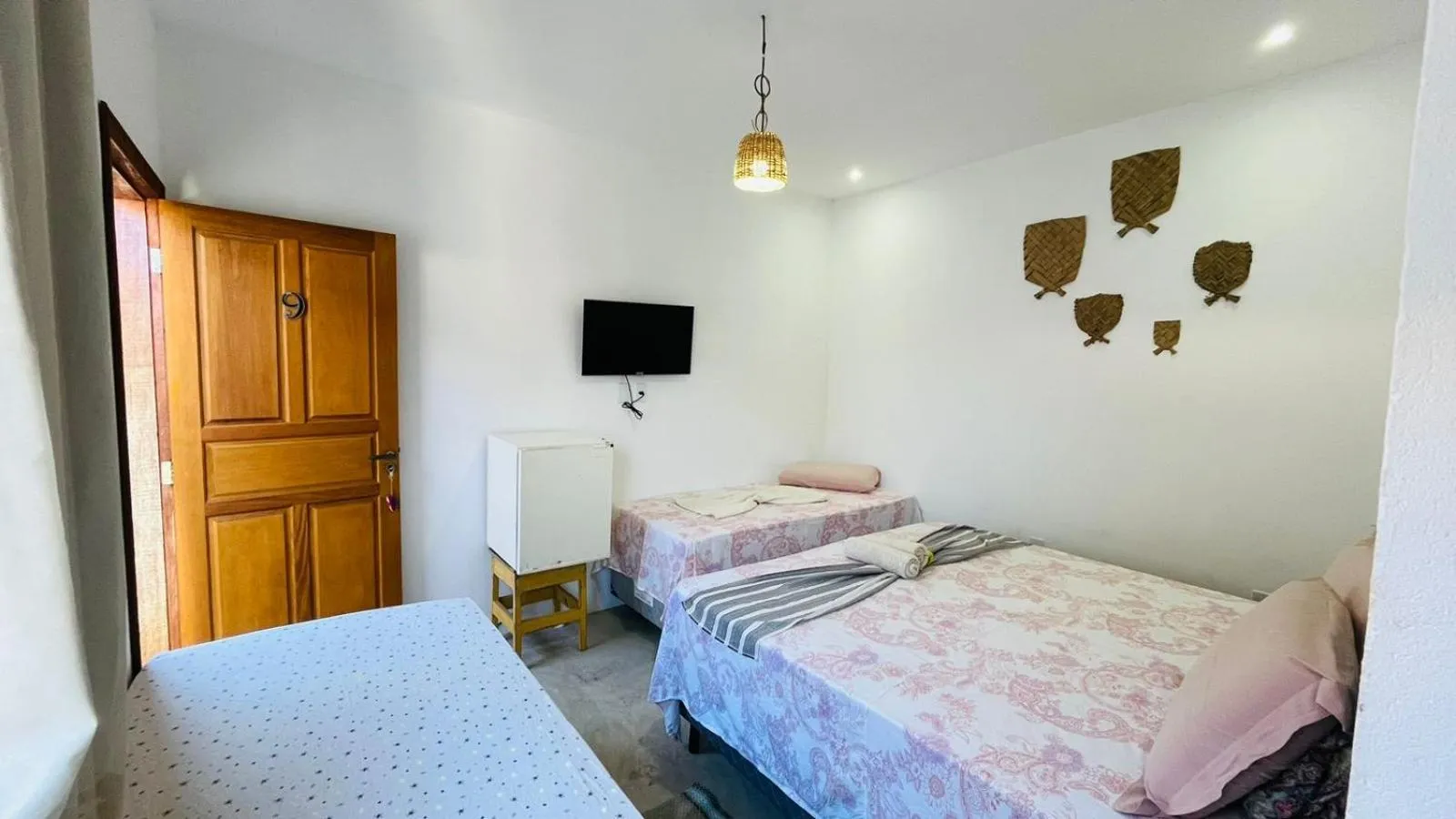 Bed in Pousada Bilica