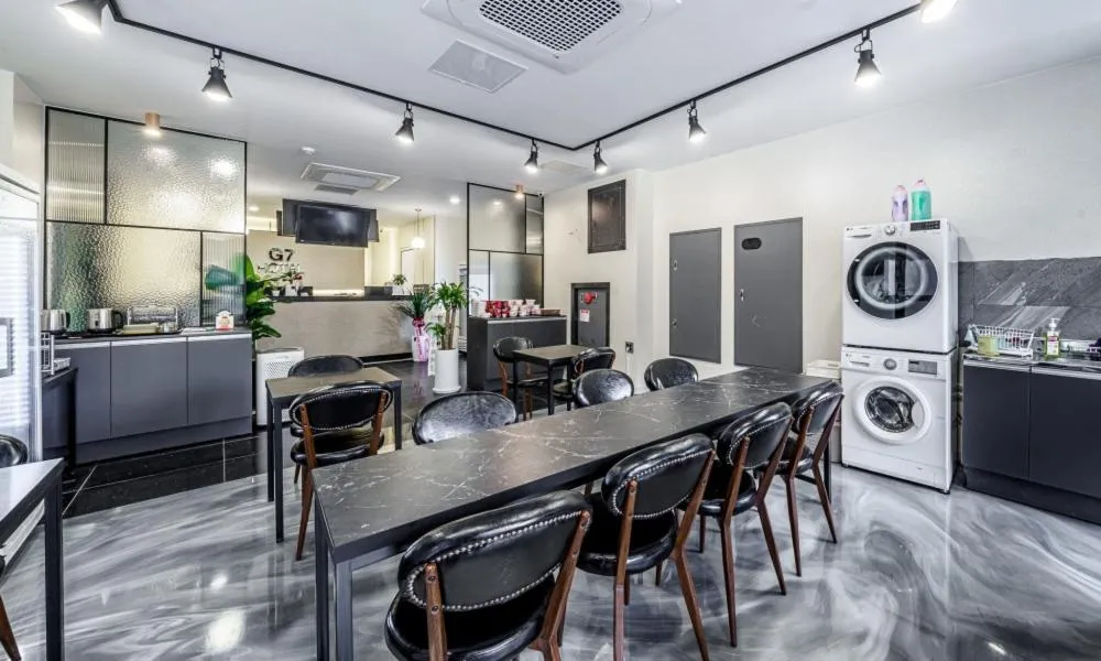 Dining area in G7 Hotel