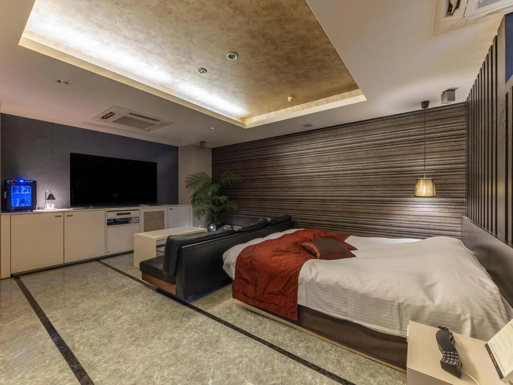 Bed in HOTEL felice Osaka -伊丹空港-