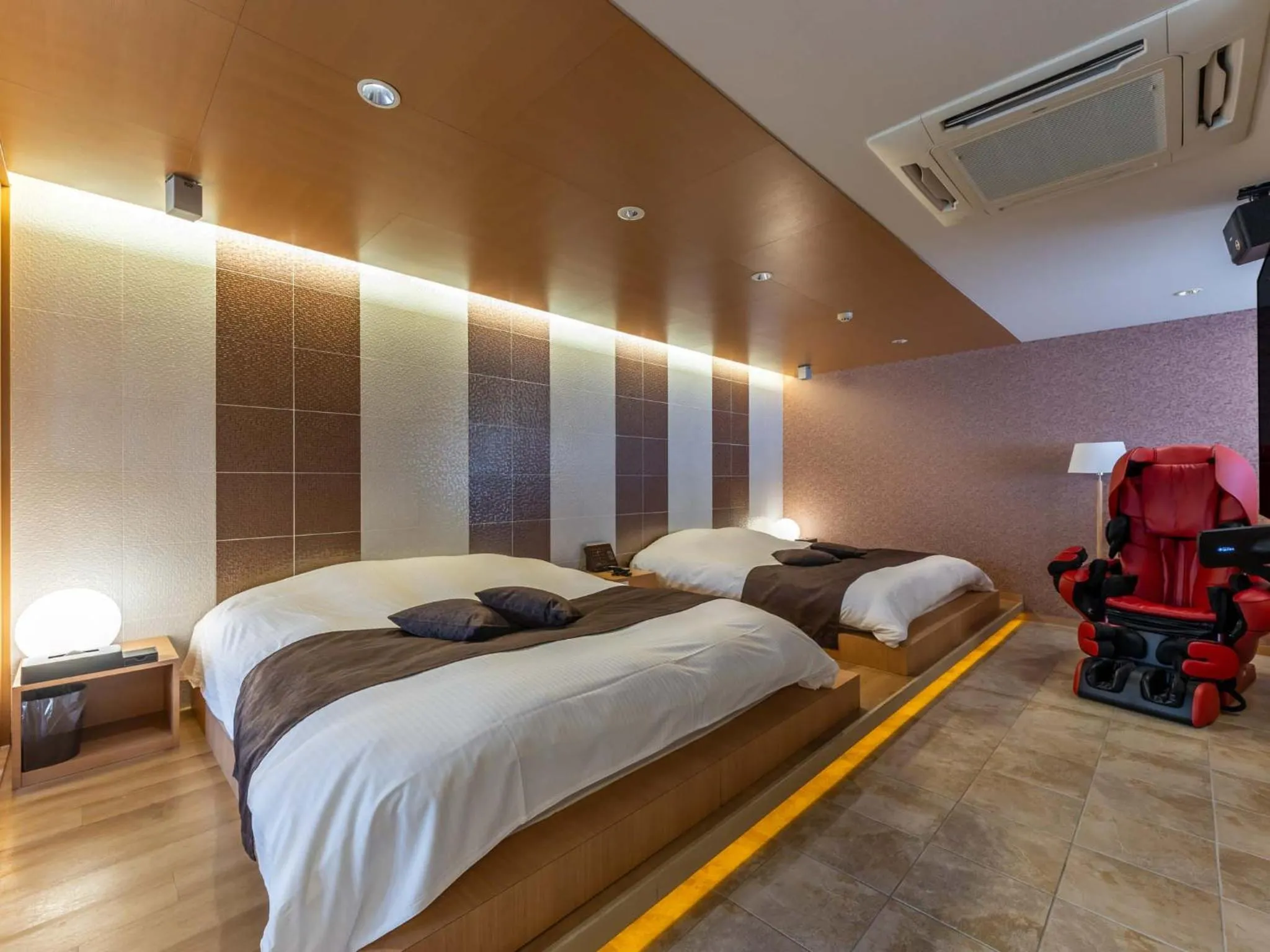 Bed in HOTEL felice Osaka -伊丹空港-