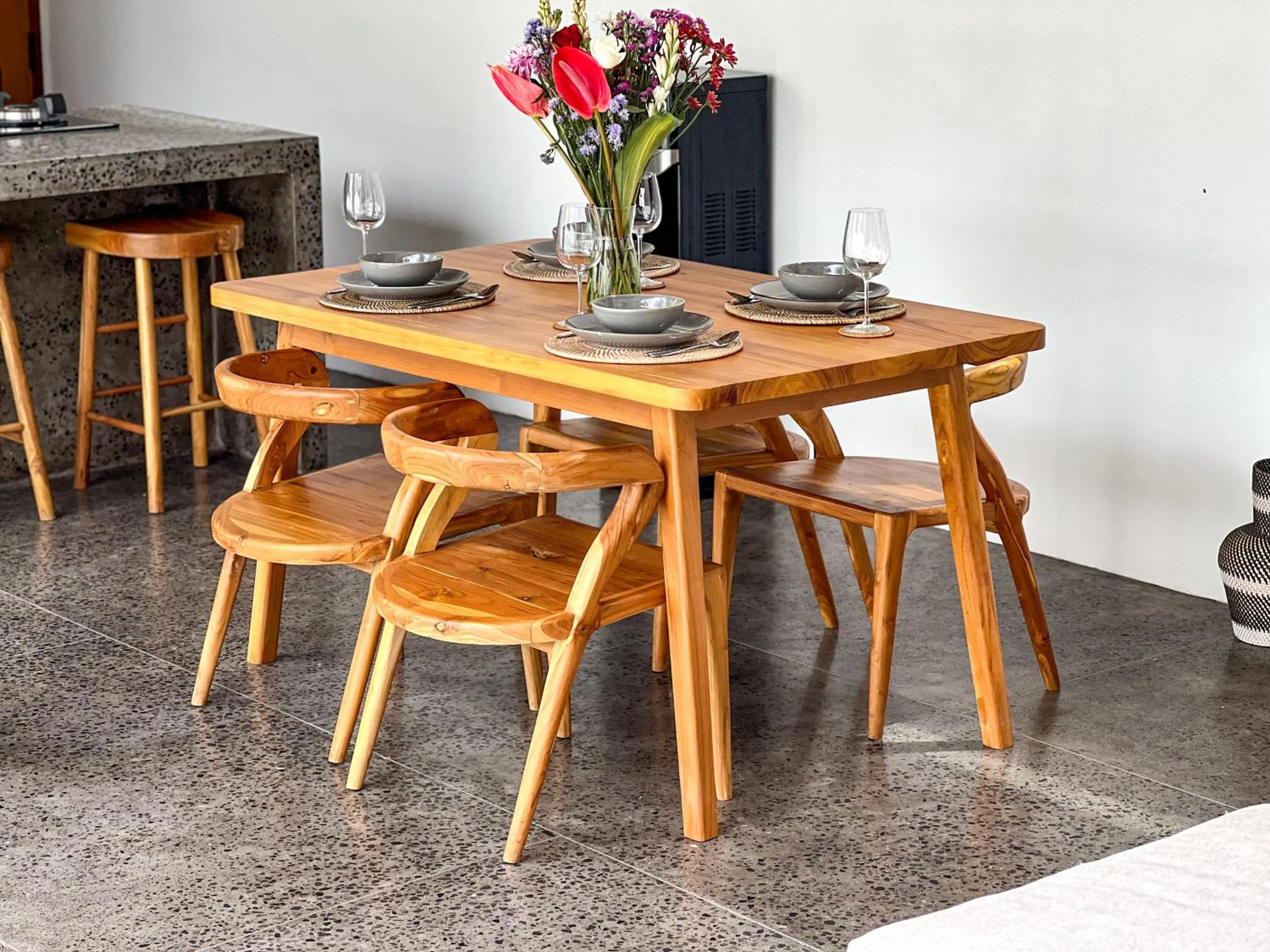 Dining area in La Grace Villa