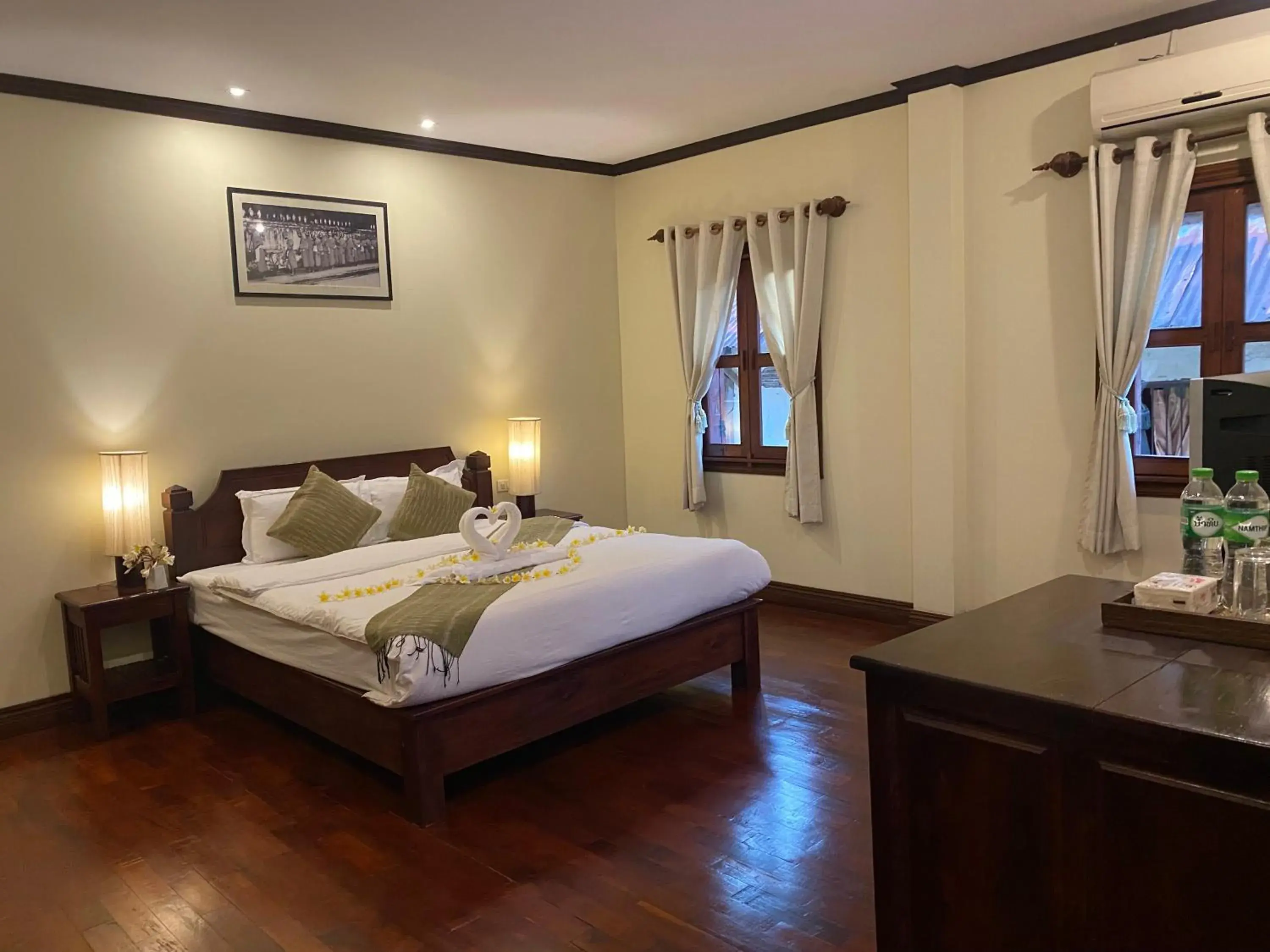 Deluxe Double Room with Balcony in Luang Prabang Residence & Travel Deluxe Double Room with Balcony in Luang Prabang Residence & Travel