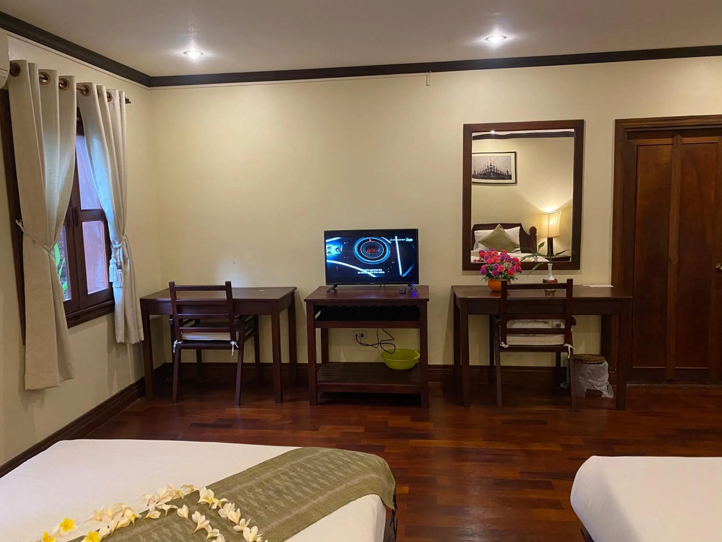 Seating area, Bed in Luang Prabang Residence & Travel