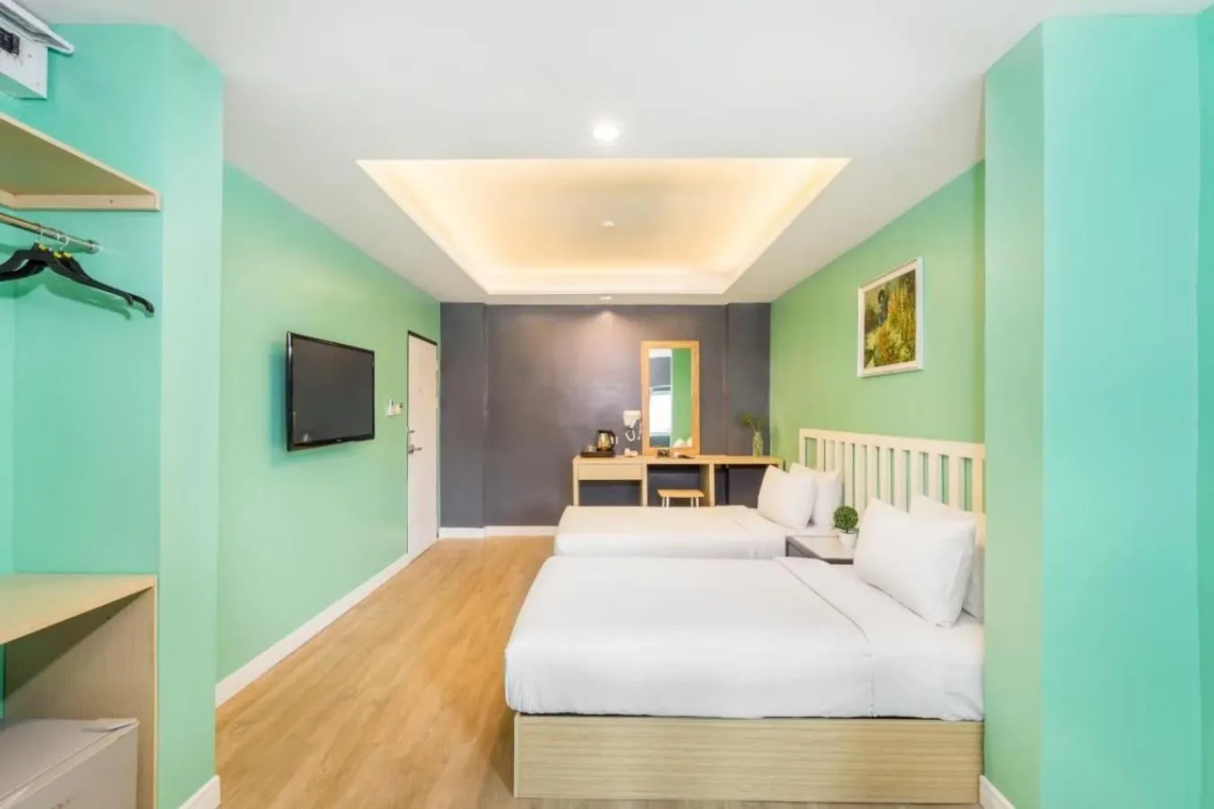 Bed in Metro Link Ratchada Hotel