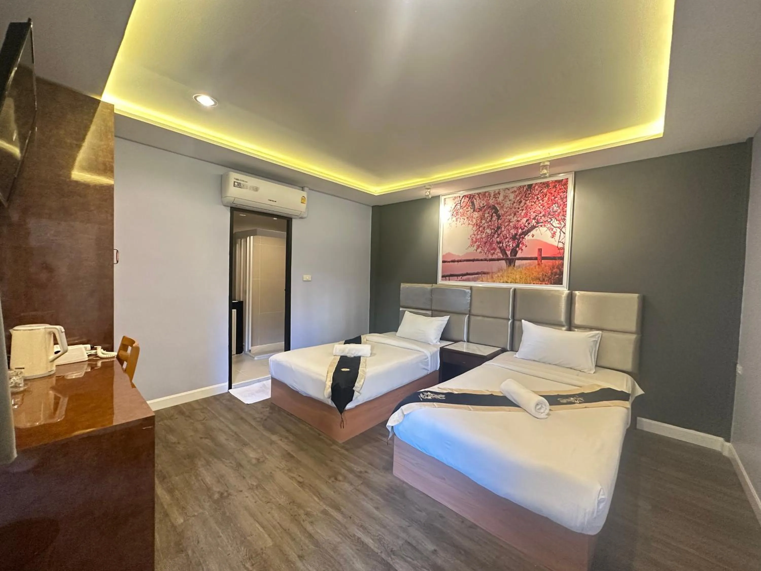 Bed in Metro Link Ratchada Hotel