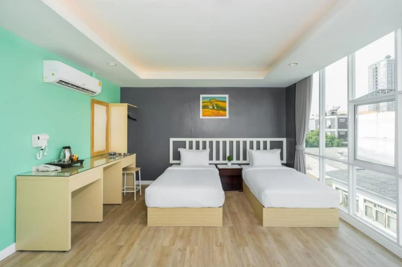 Bed in Metro Link Ratchada Hotel