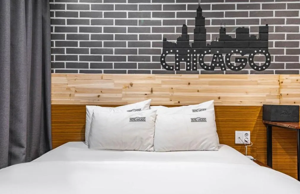 Bed in Hotel Chicago