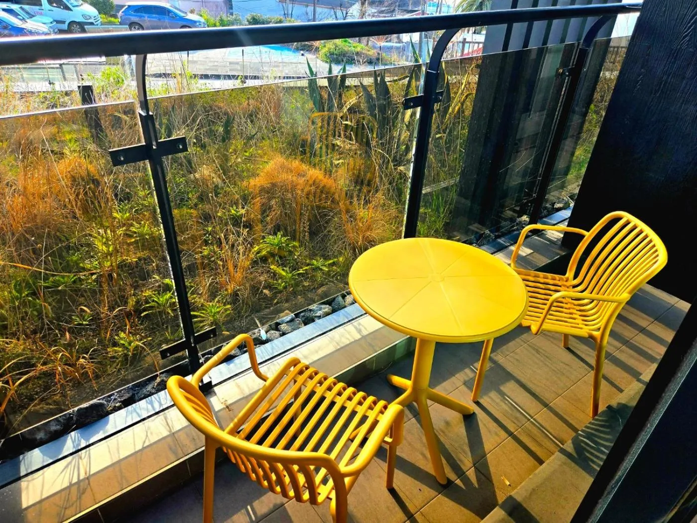 Balcony/Terrace in Hotel Fine Jeju
