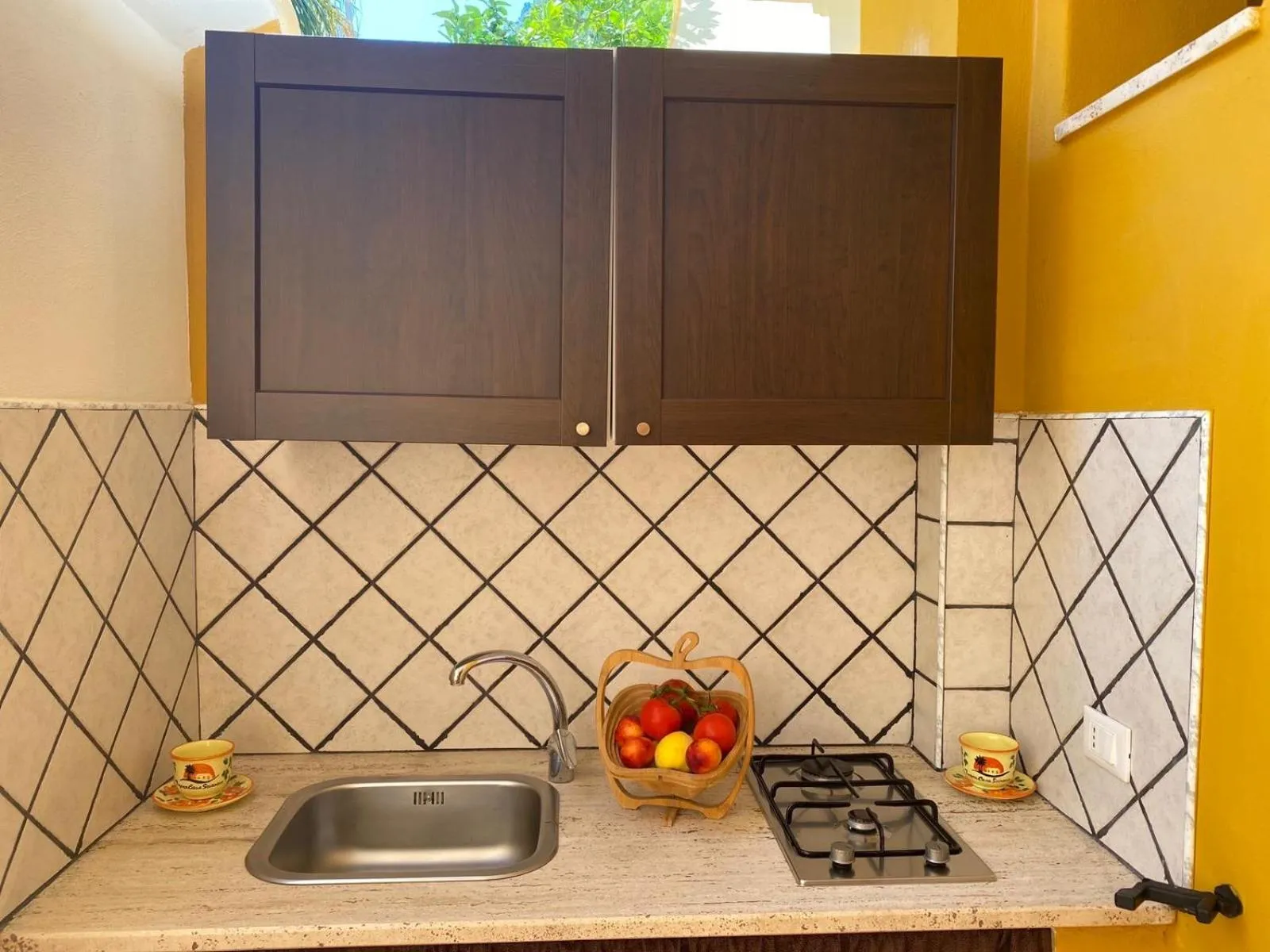 Kitchen or kitchenette in Tropea Casa Scirocco