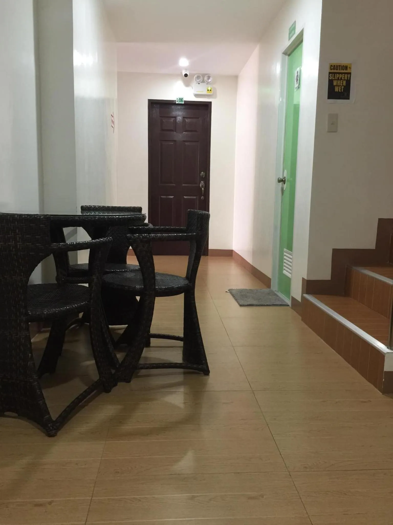 Dining area in Marion's Inn Bldg 2 Bantayan powered by Cocotel