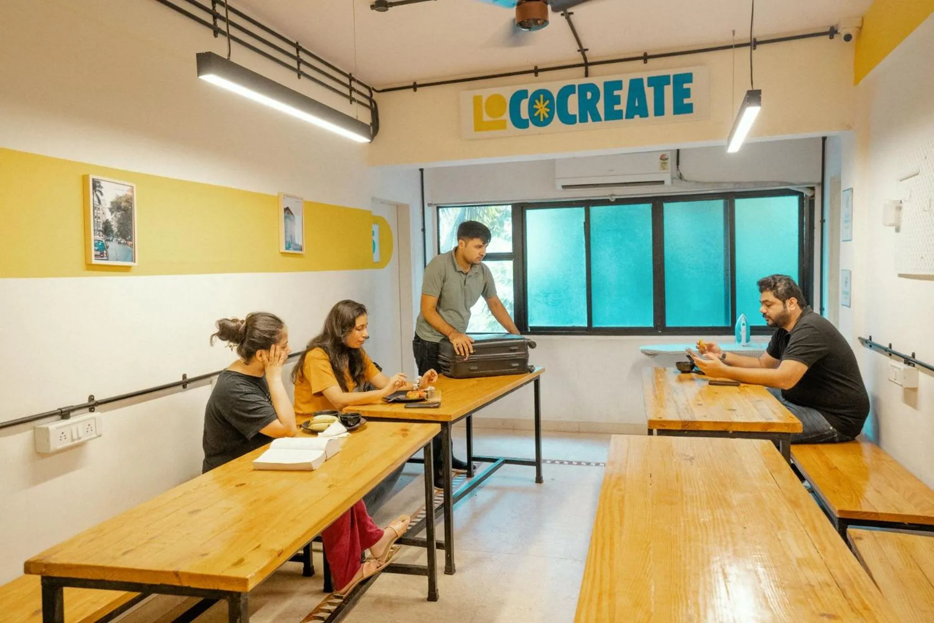 group of guests in Locomo Hostel Express - Stay Work Eat