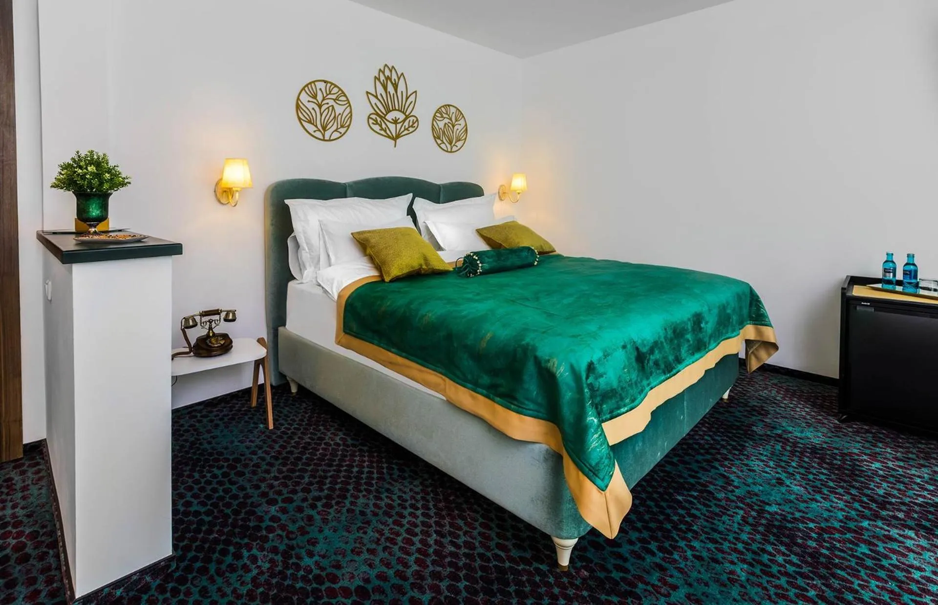 Bed in Hotel Westermann