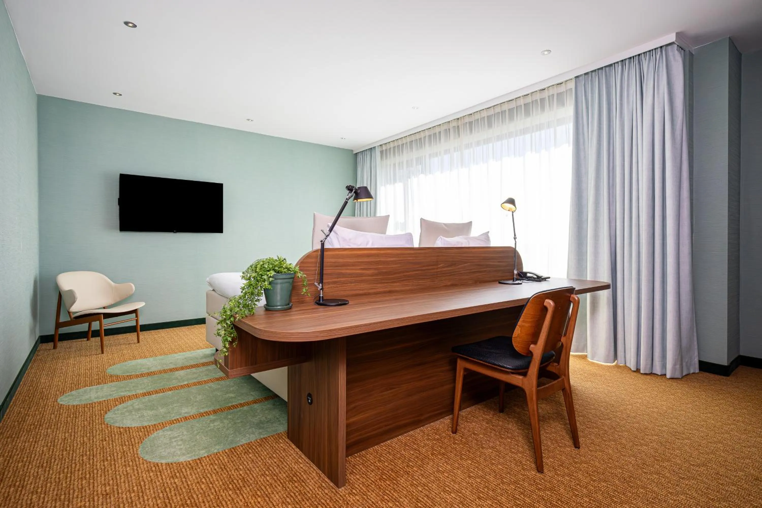 Bedroom in Van der Valk Hotel Schiphol