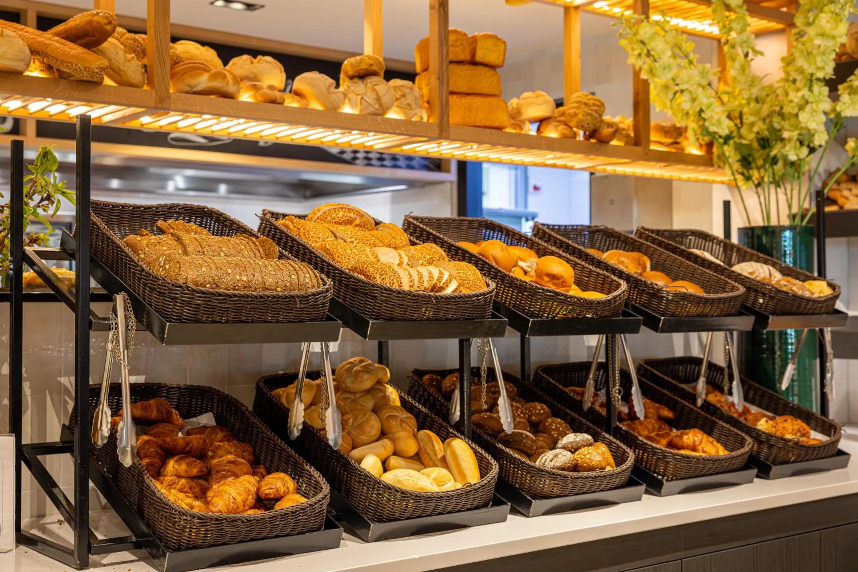 Buffet breakfast in Van der Valk Hotel Schiphol