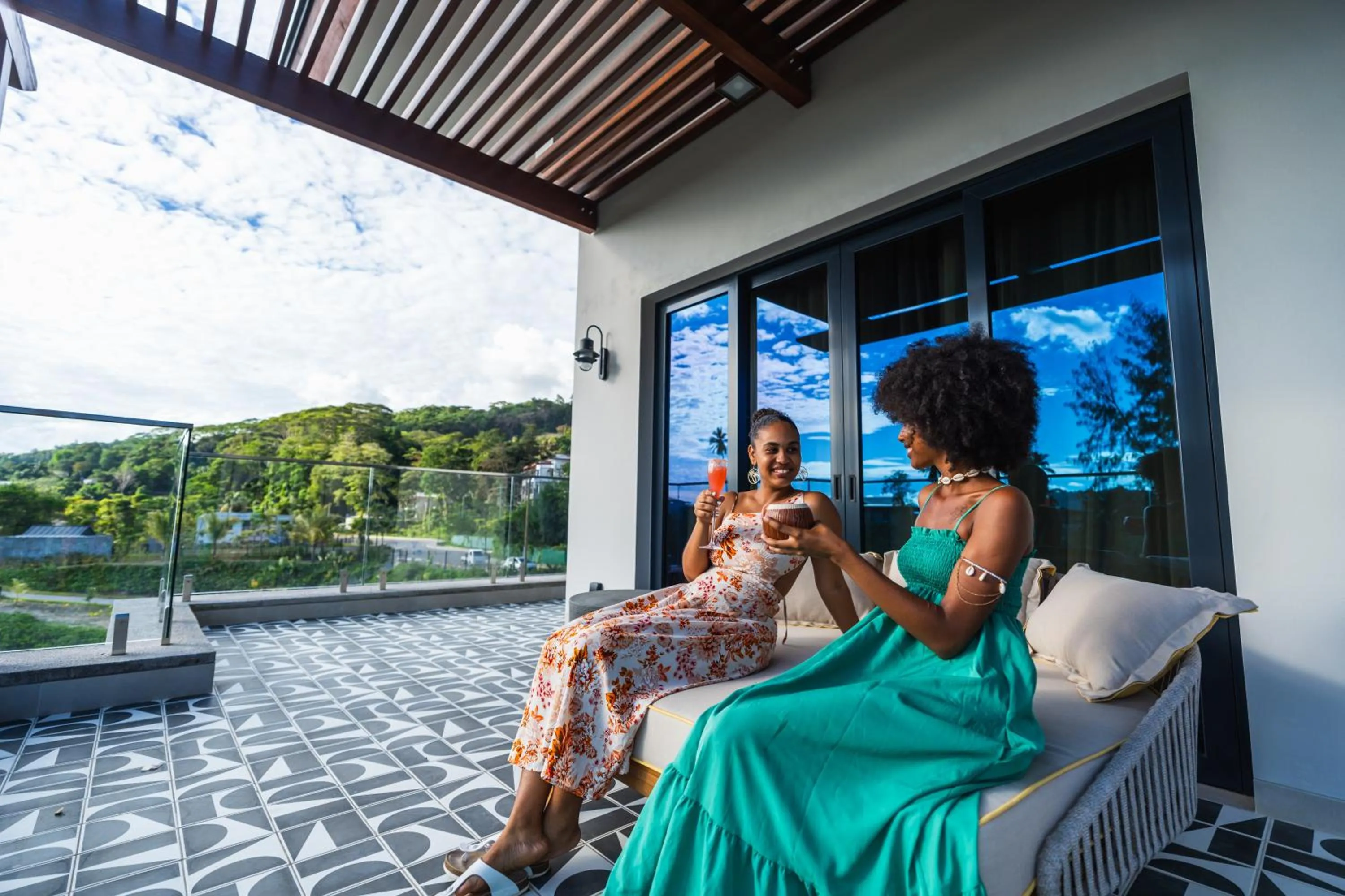 Balcony/Terrace in Canopy By Hilton Seychelles Resort