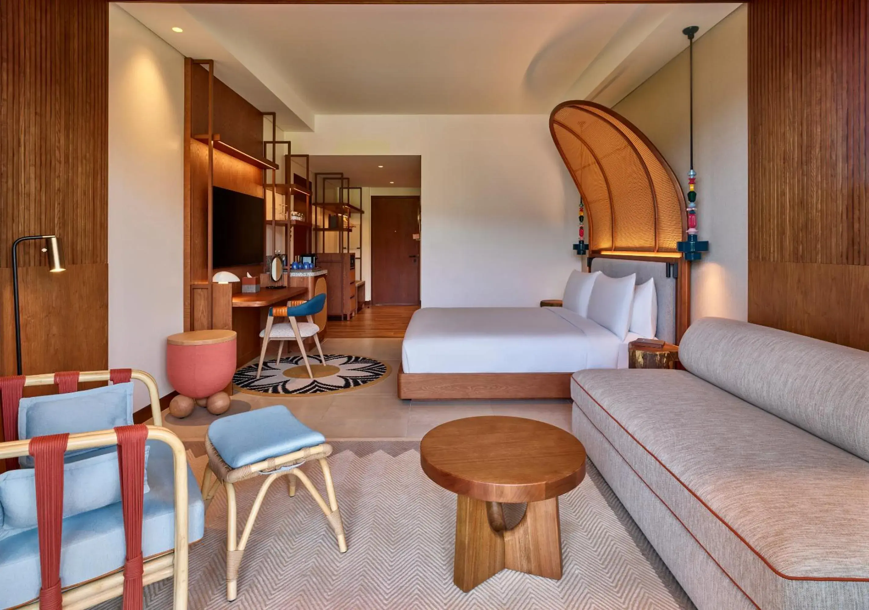 Deluxe King Room with Garden View in Canopy By Hilton Seychelles Resort Deluxe King Room with Garden View in Canopy By Hilton Seychelles Resort