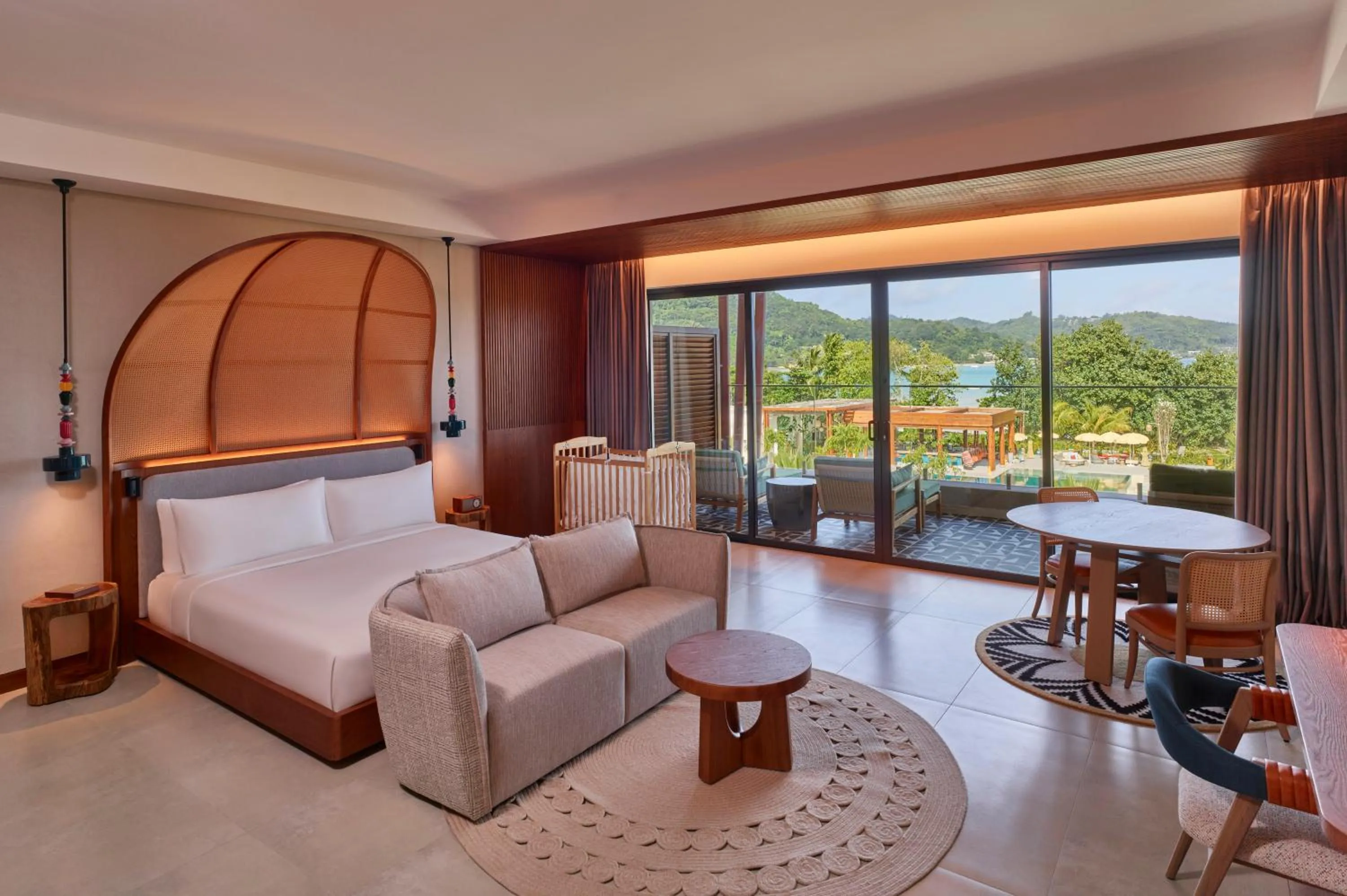 Bedroom in Canopy By Hilton Seychelles Resort