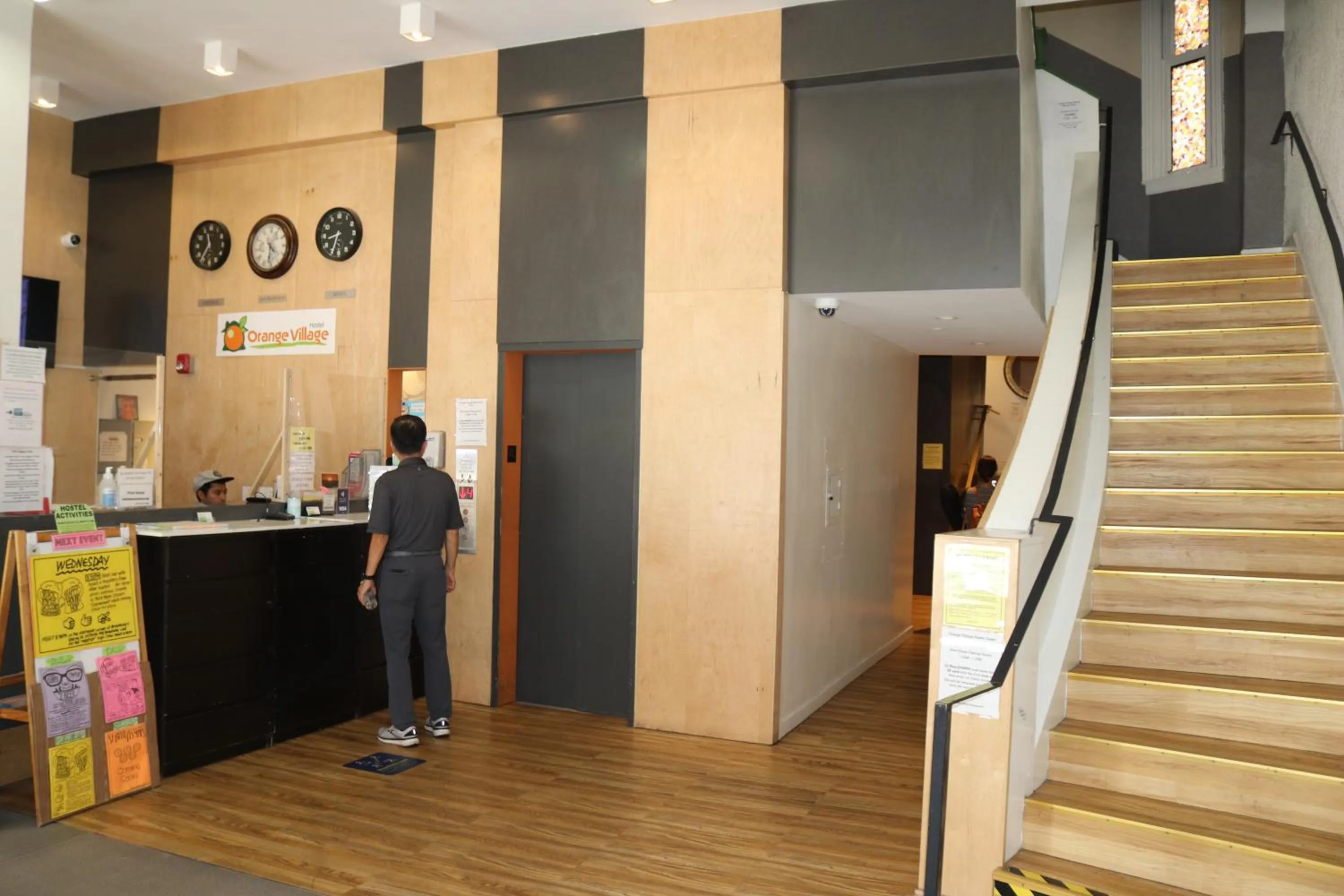 Lobby or reception in Orange Village Hostel