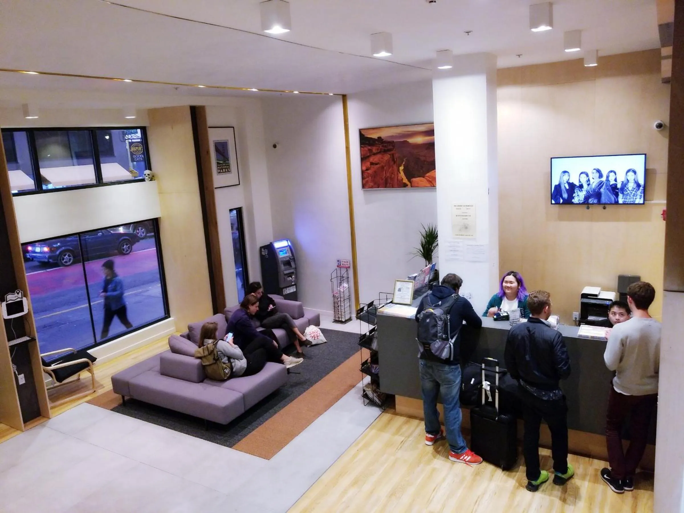 Staff in Orange Village Hostel