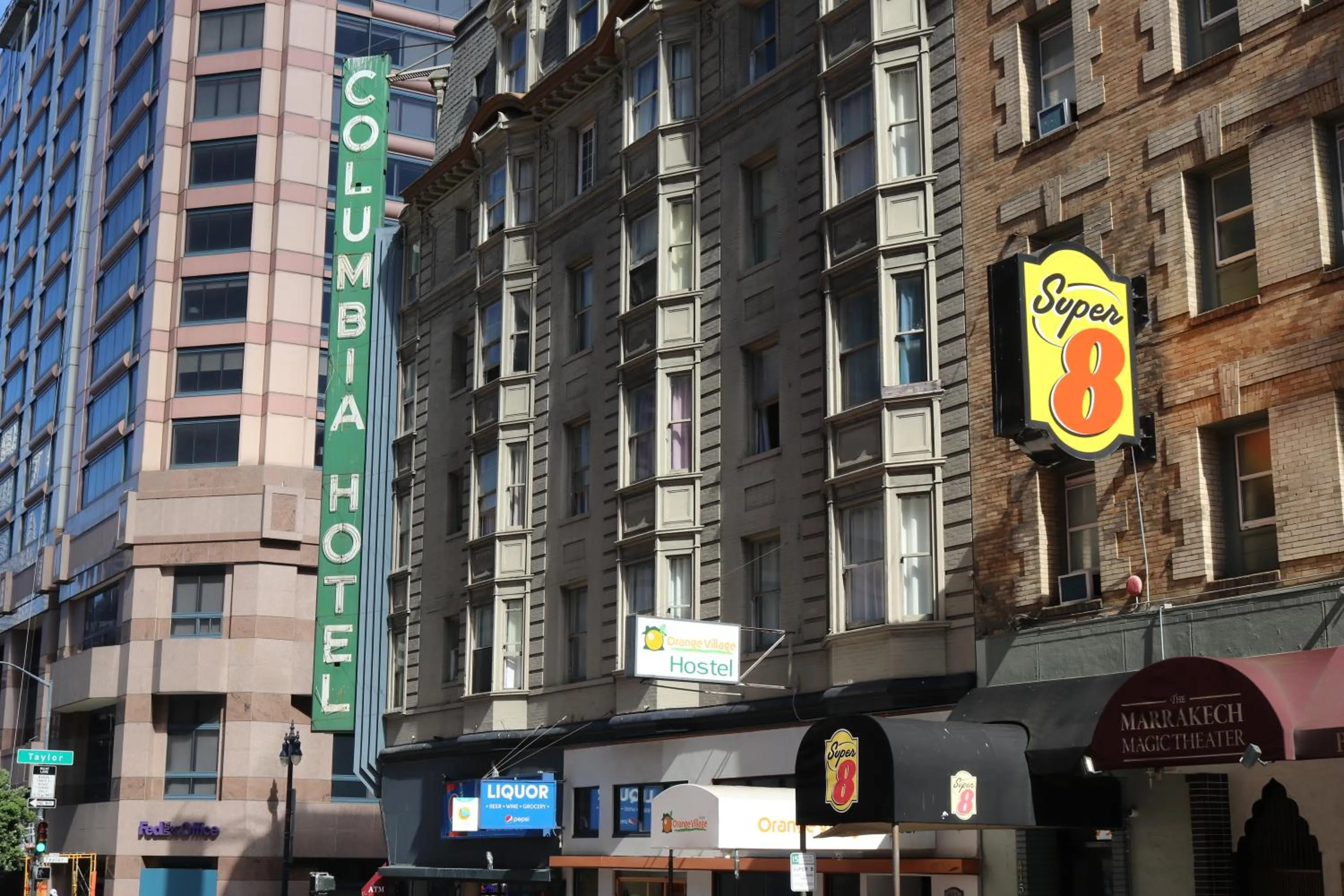 Property building in Orange Village Hostel