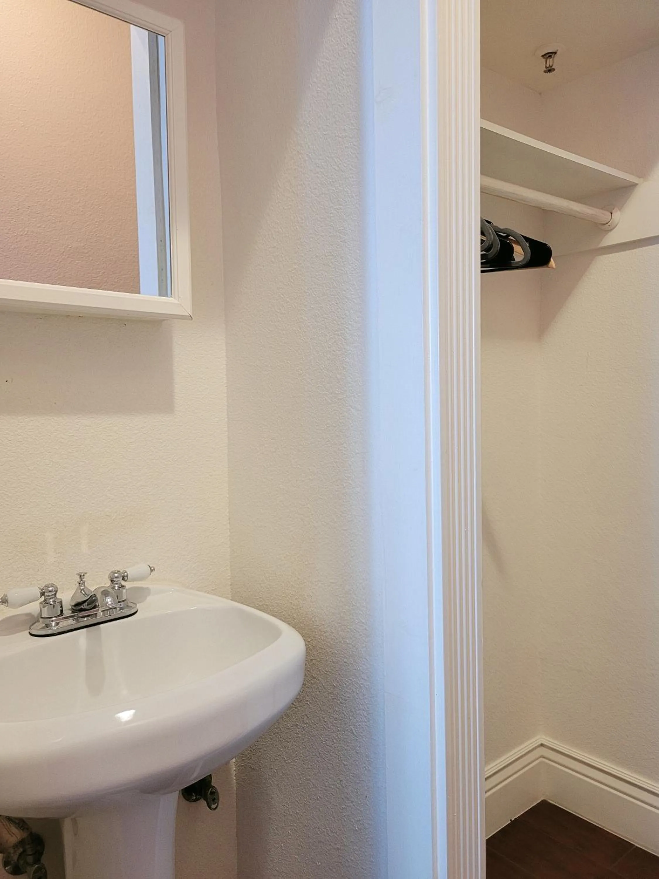 wardrobe in Orange Village Hostel