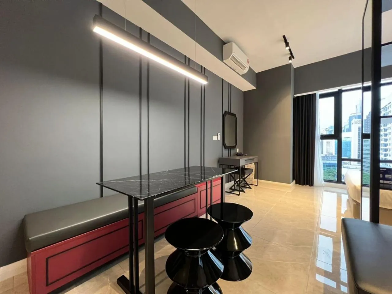 Dining area in Axon Residence Bukit Bintang Kuala Lumpur By Apex