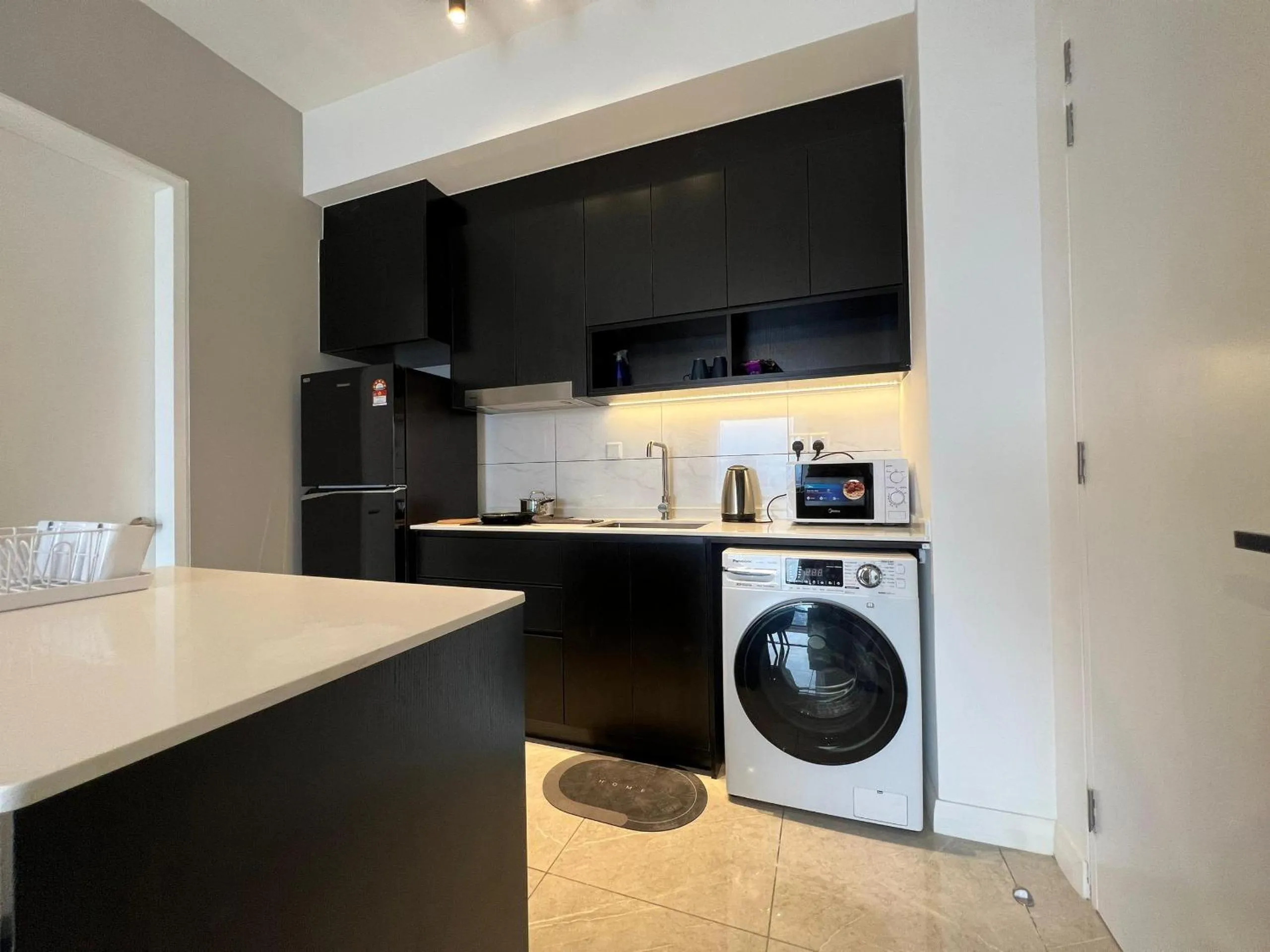 Kitchen or kitchenette in Axon Residence Bukit Bintang Kuala Lumpur By Apex