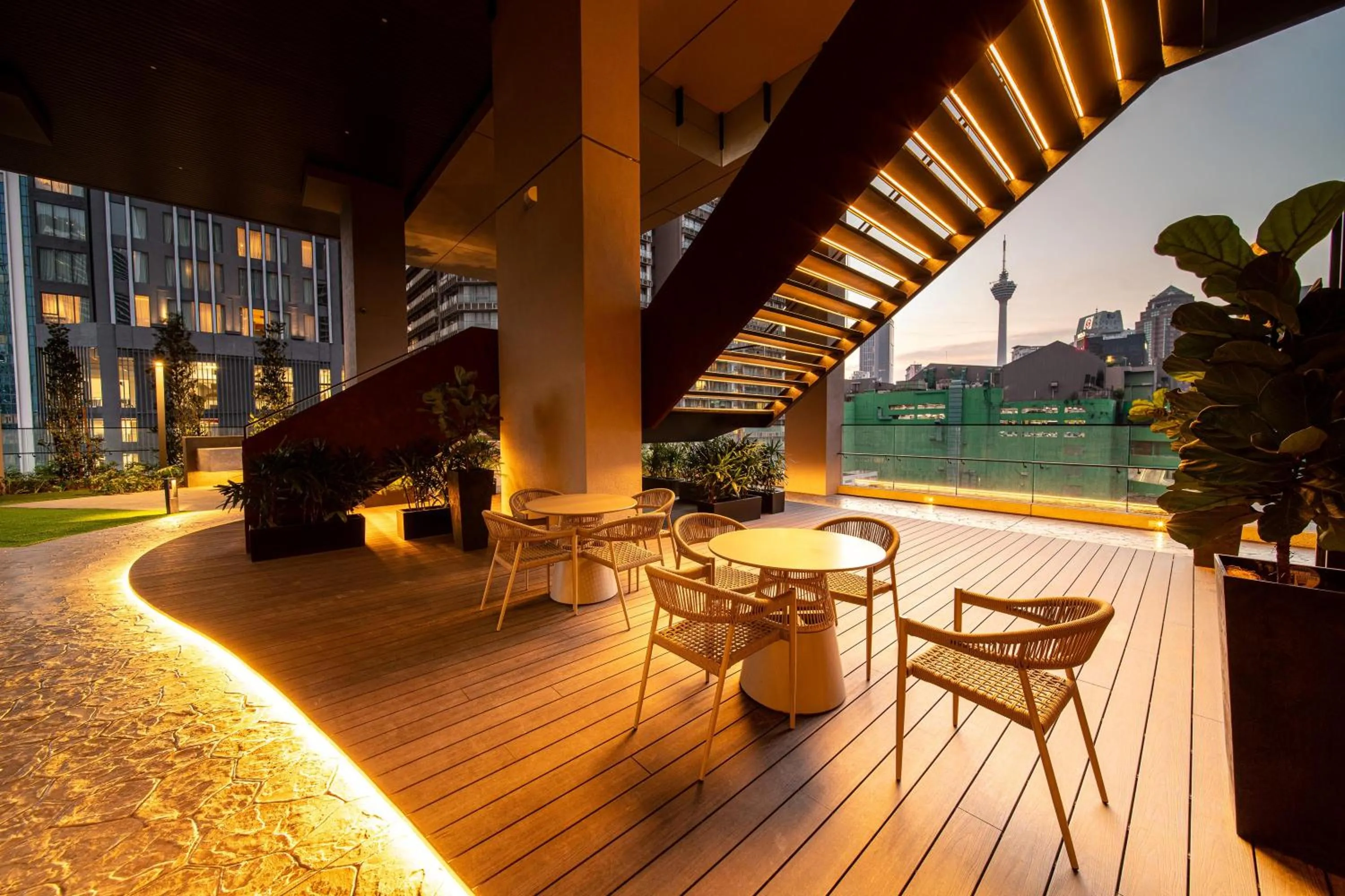 Lounge or bar in Axon Residence Bukit Bintang Kuala Lumpur By Apex