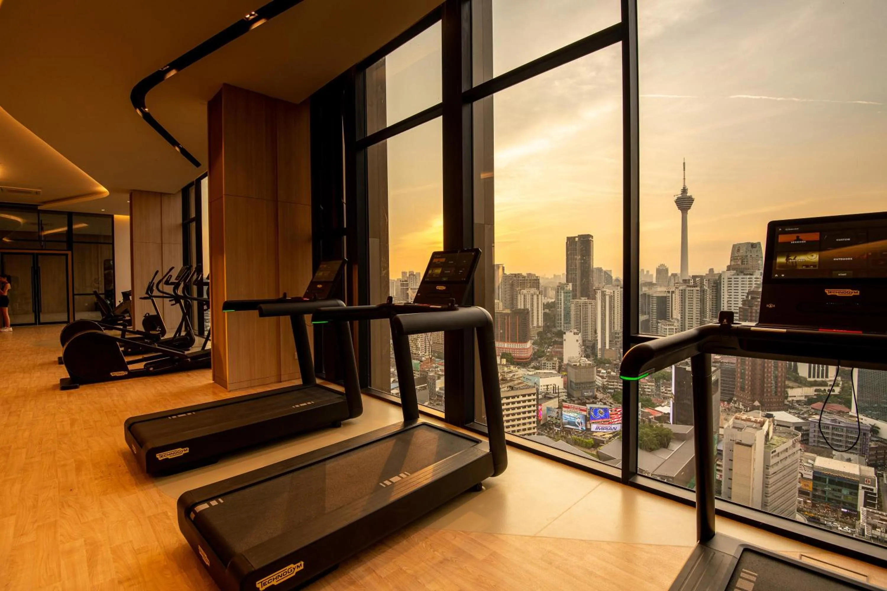 Fitness centre/facilities in Axon Residence Bukit Bintang Kuala Lumpur By Apex