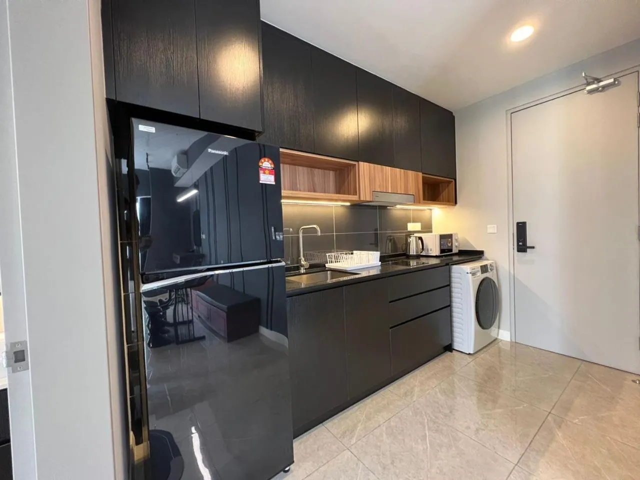 Kitchen or kitchenette in Axon Residence Bukit Bintang Kuala Lumpur By Apex