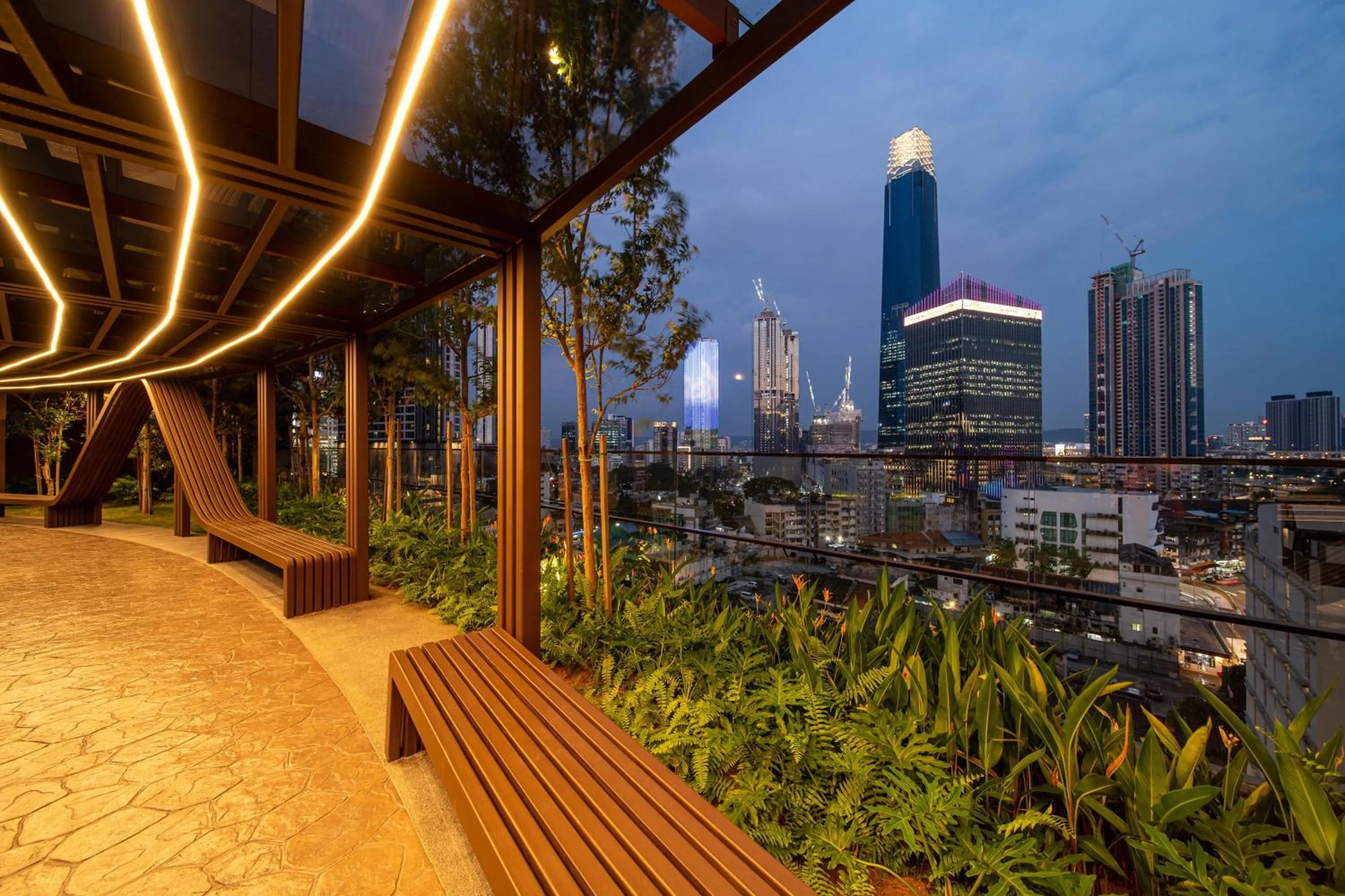 City view in Axon Residence Bukit Bintang Kuala Lumpur By Apex
