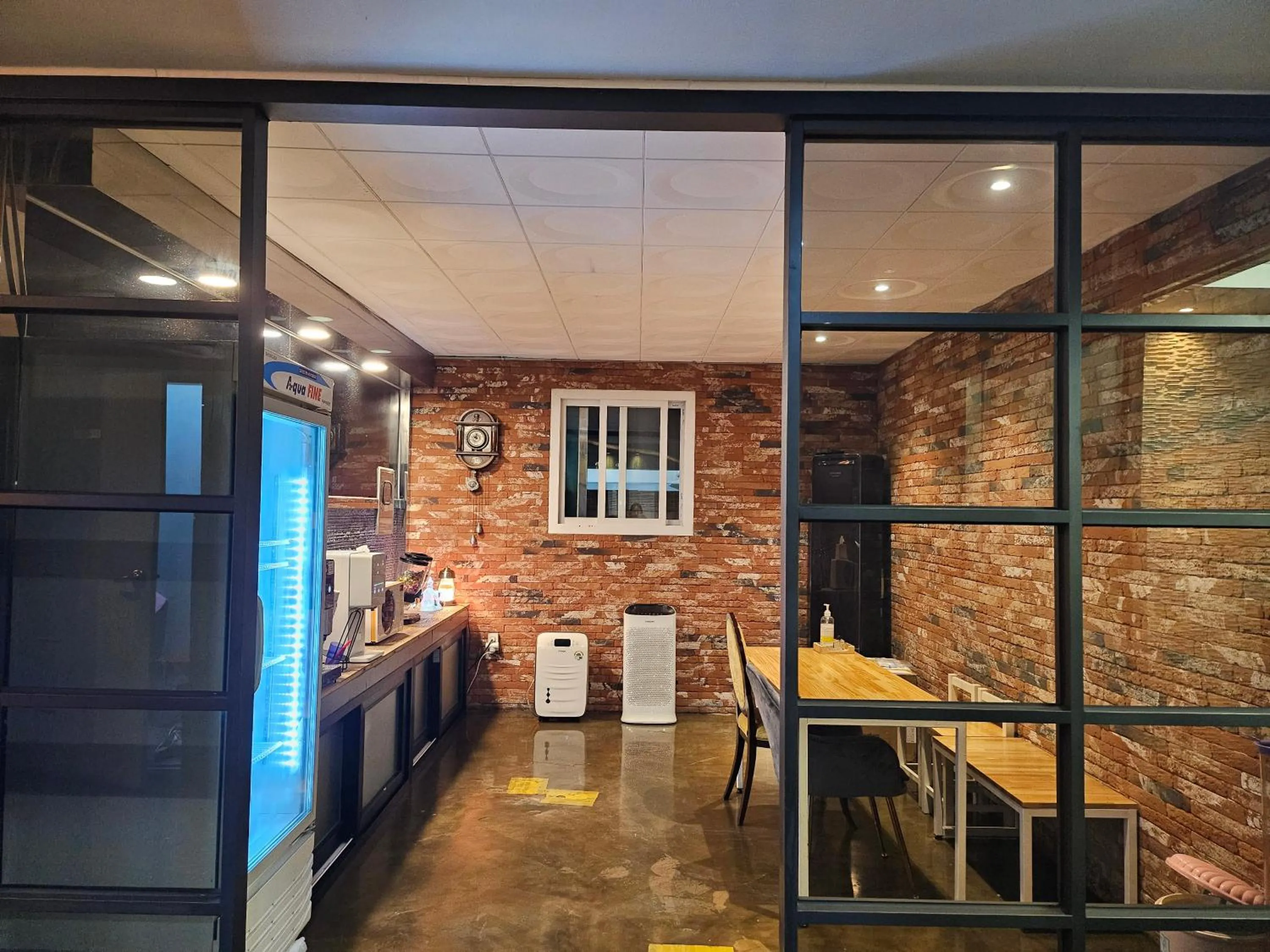 Lobby or reception in Motel Lamant