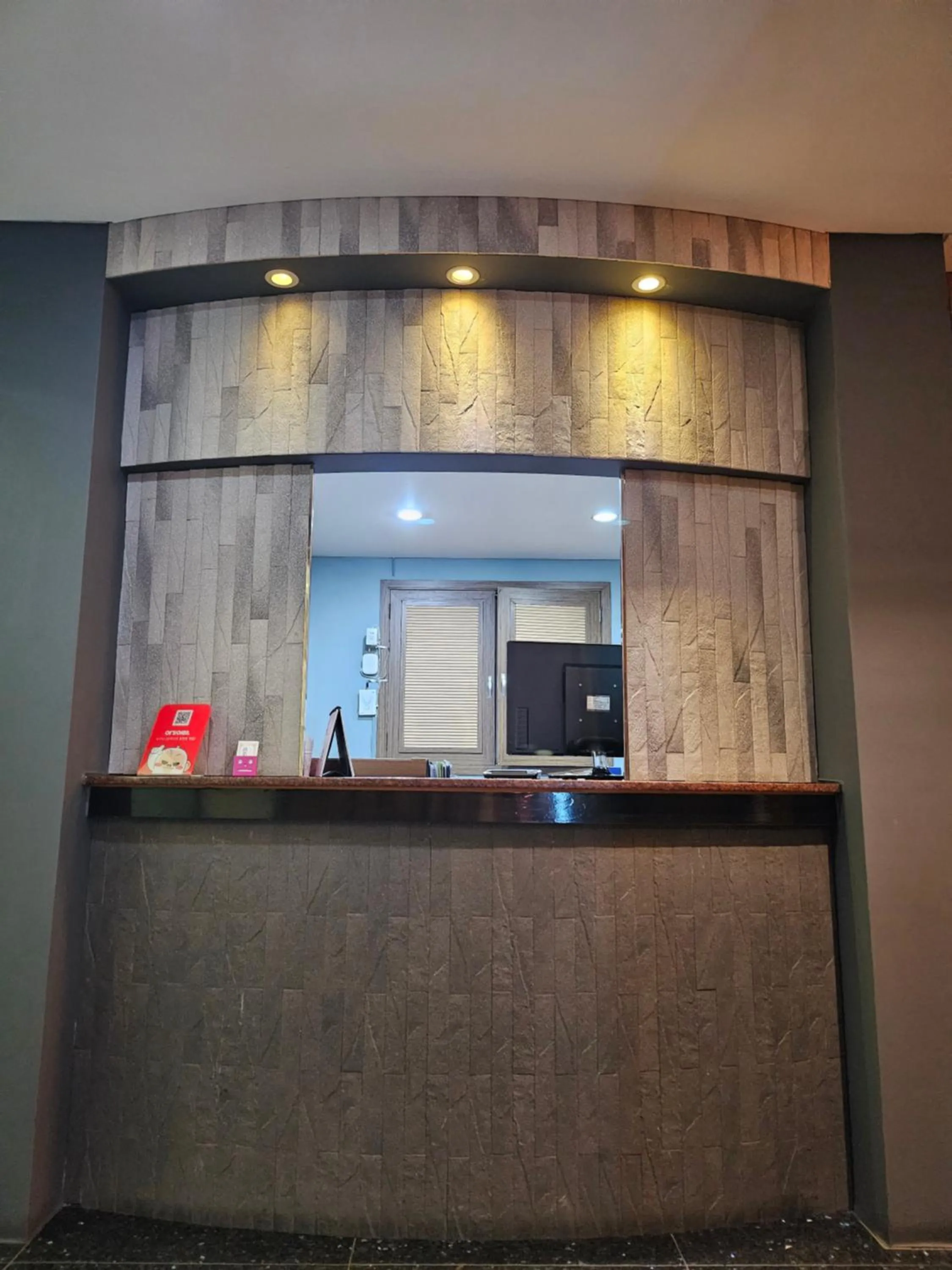 Lobby or reception in Motel Lamant