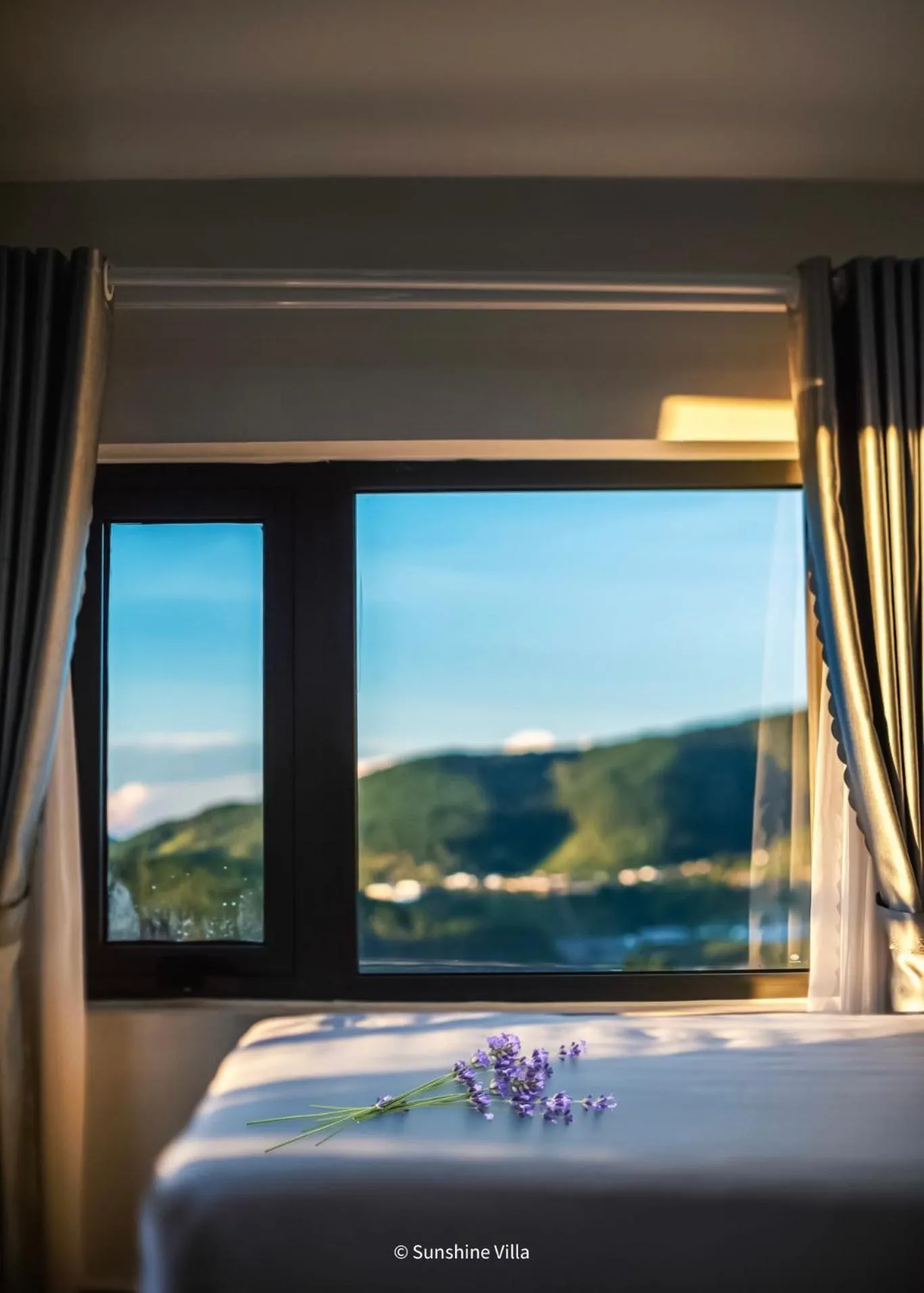 Mountain view in Sunshine Villa Dalat