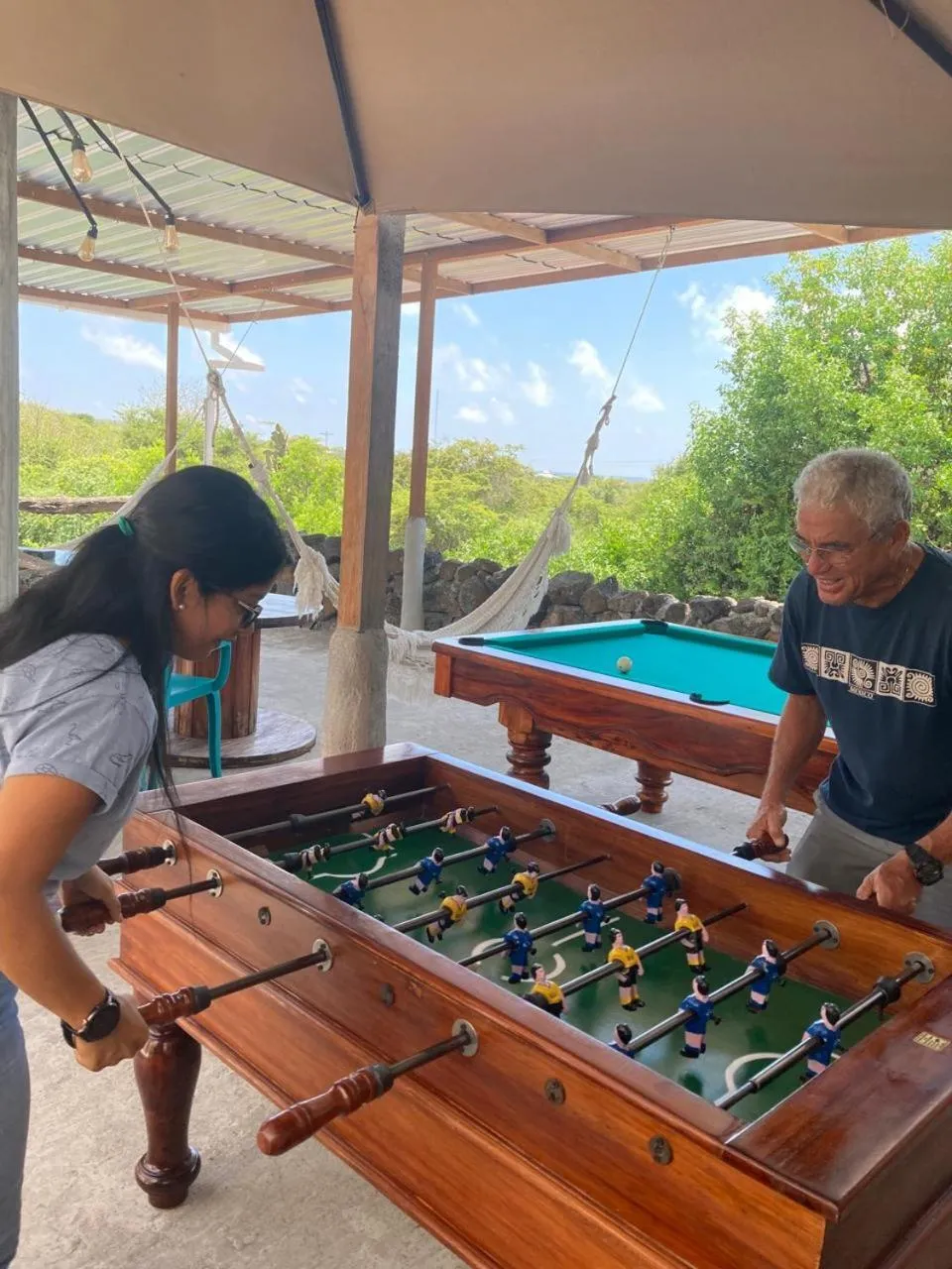 Game Room in La Fortaleza De Haro