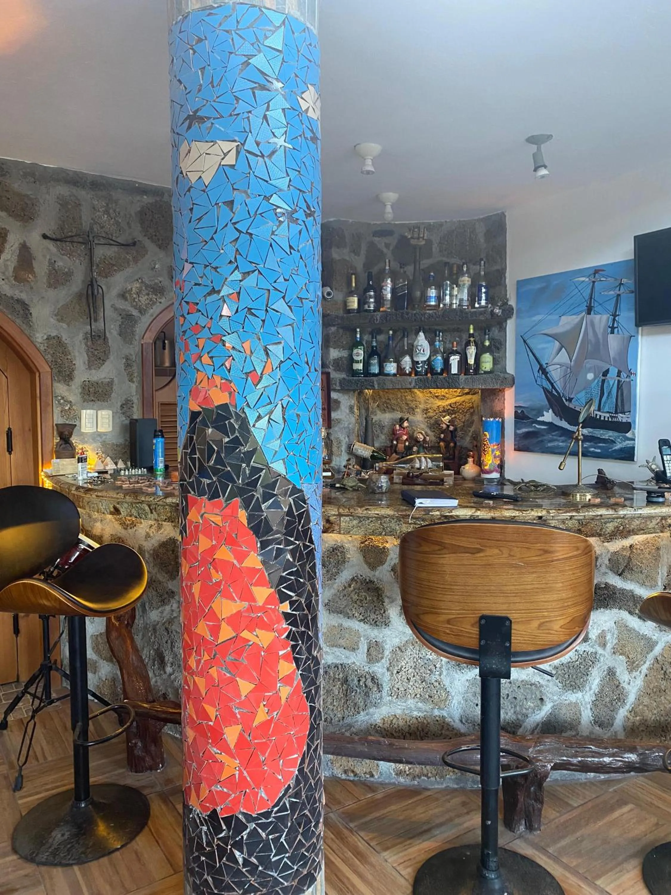 Lounge or bar in La Fortaleza De Haro