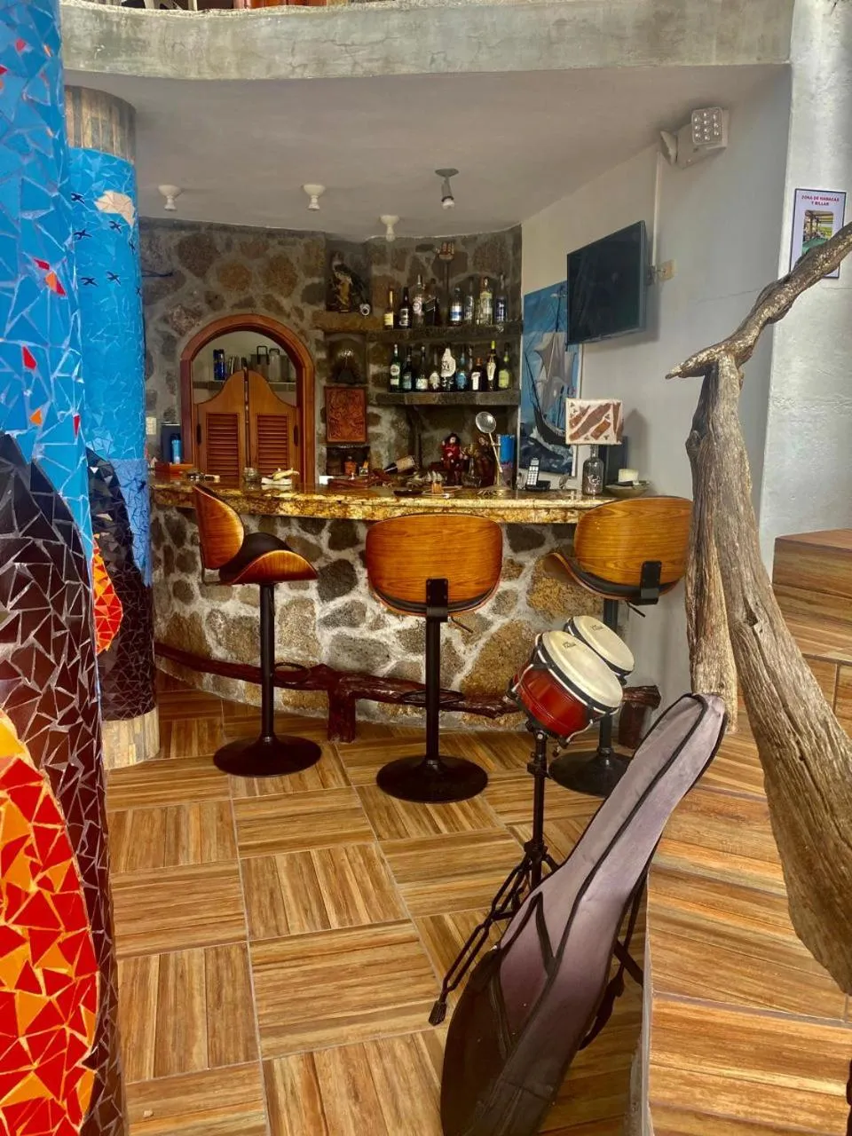 Lounge or bar in La Fortaleza De Haro