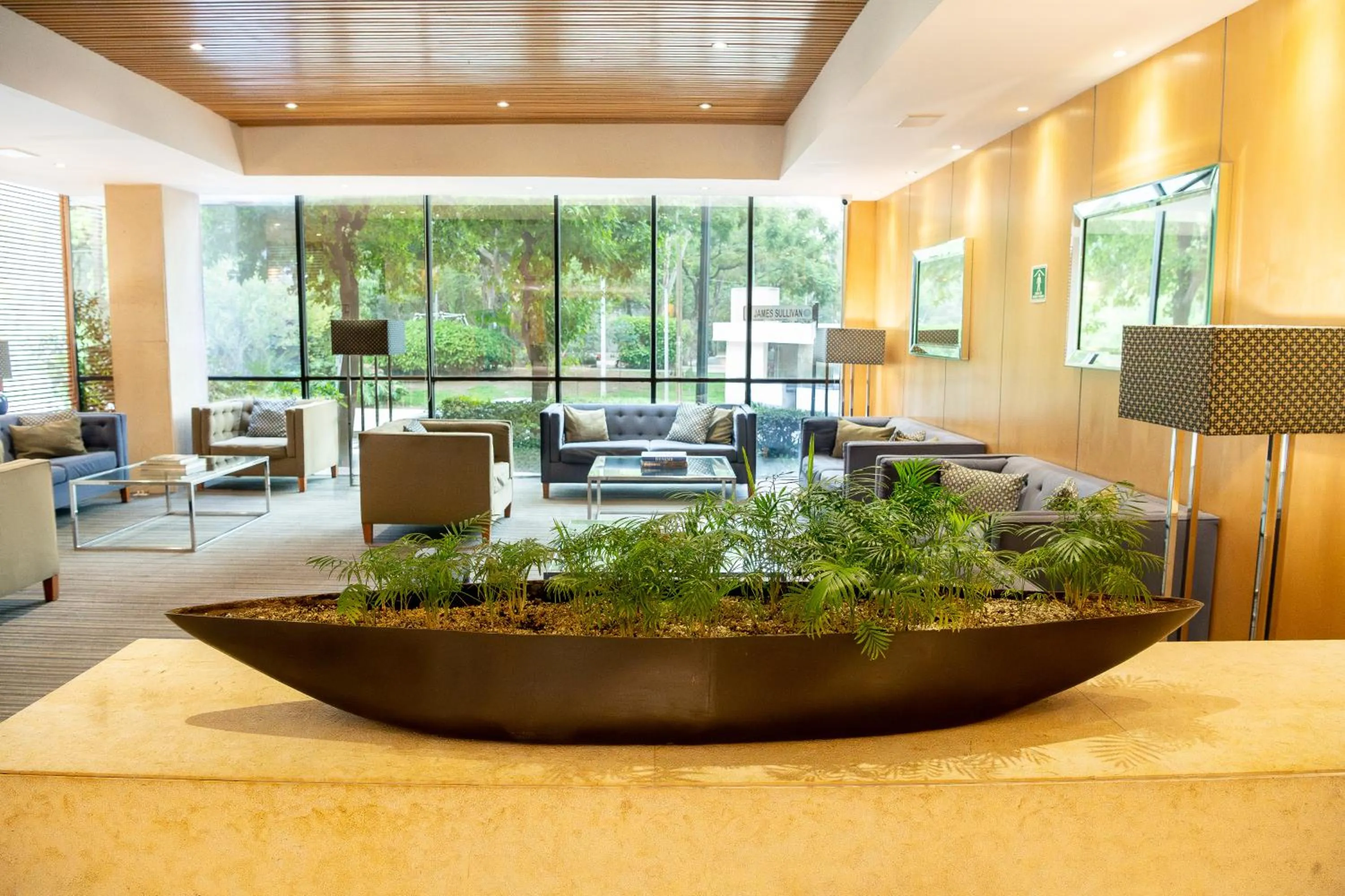 Seating area in Hotel Stella Maris