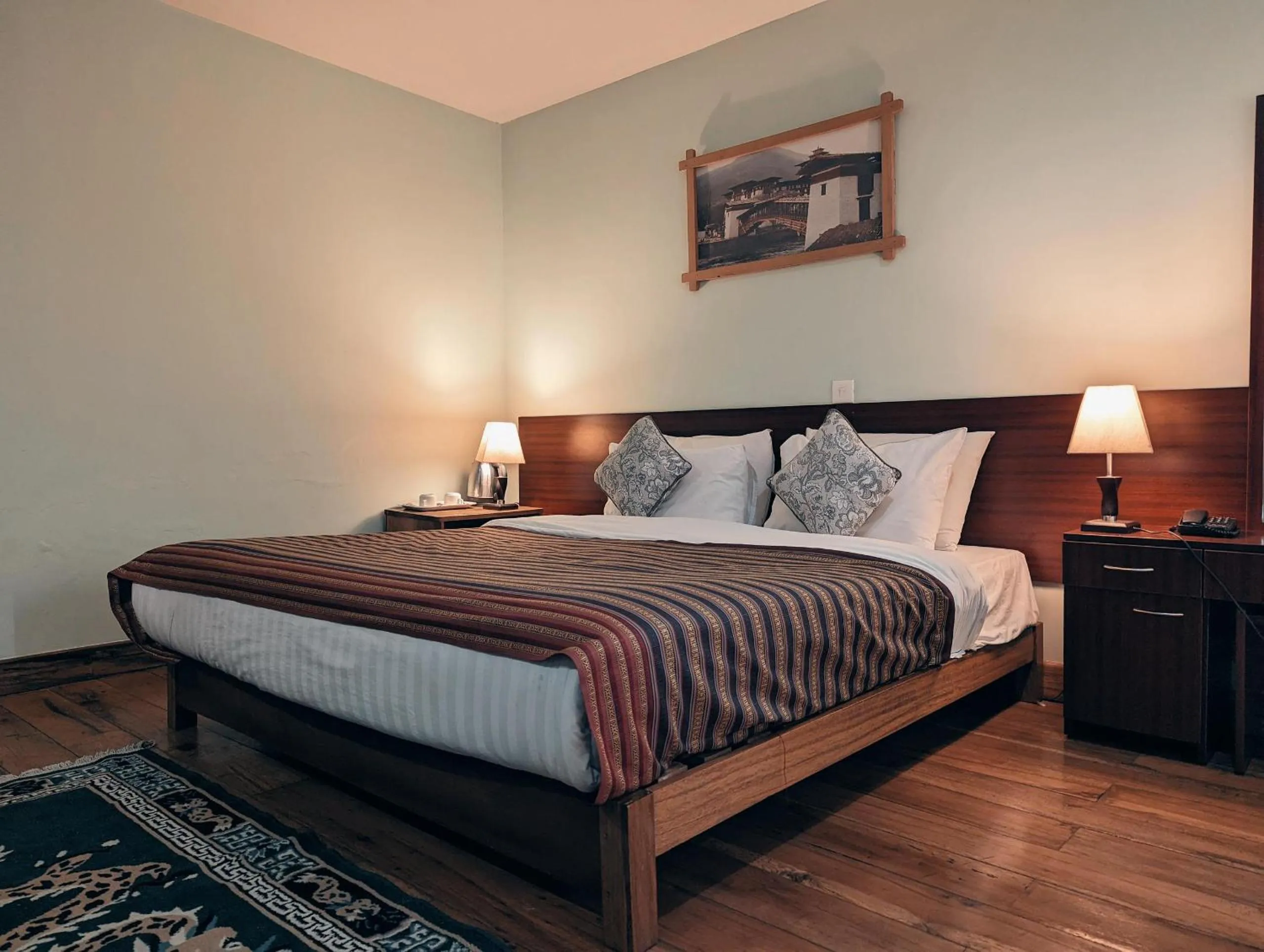 Bedroom, Bed in Hotel Amodhara