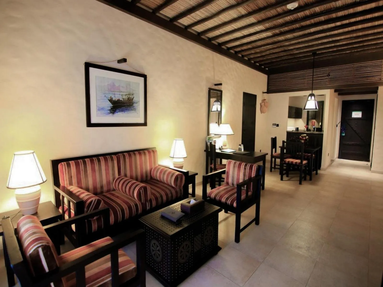 Seating area in Atana Musandam Resort