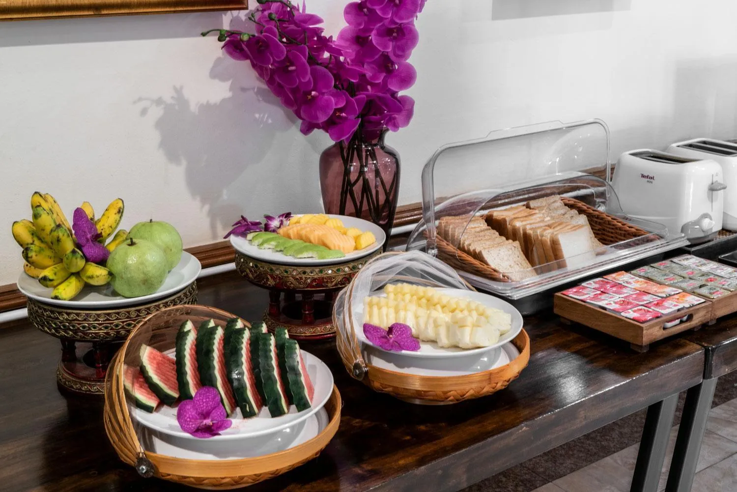 Breakfast in Lee Chiang Hotel