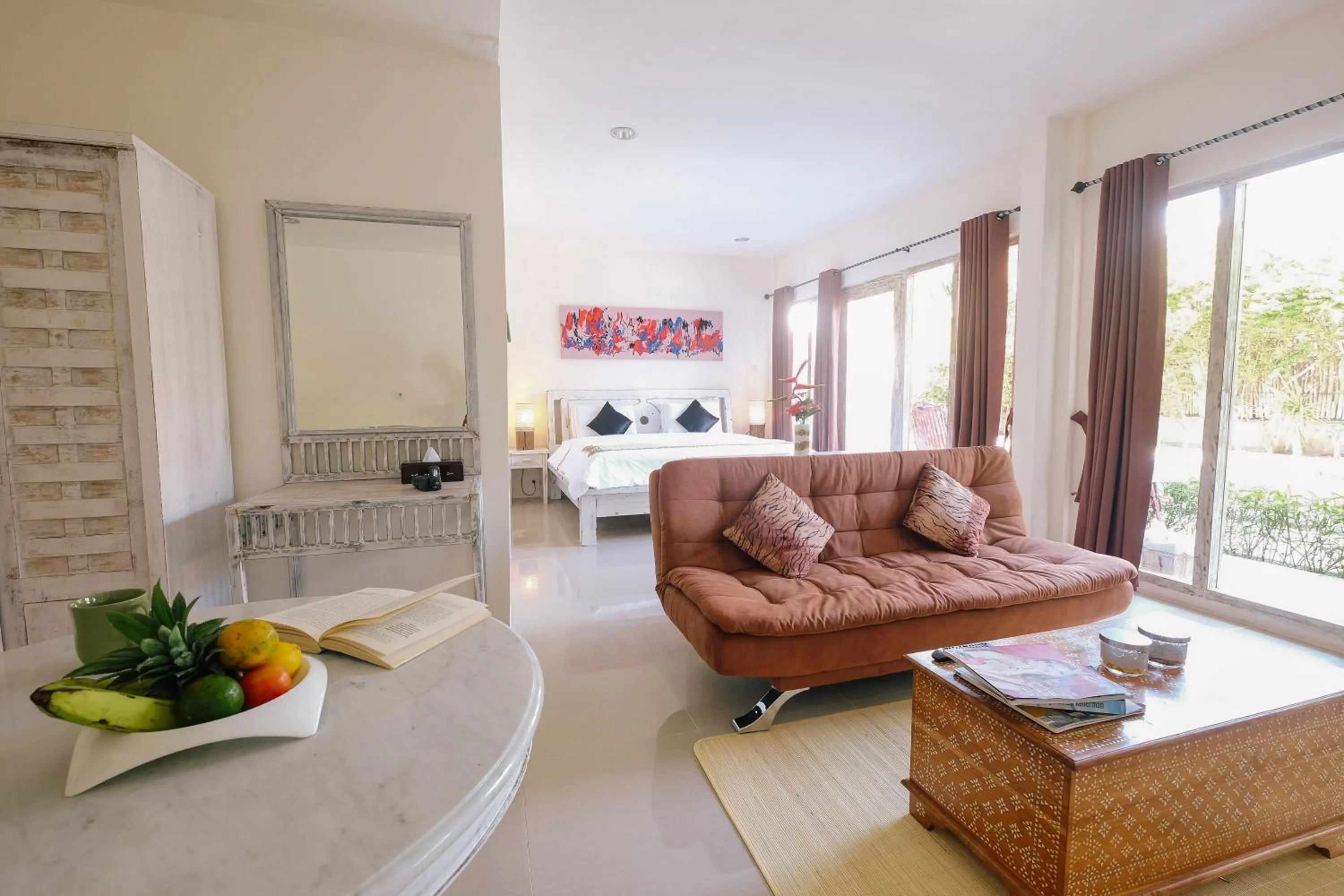 Living room in Gili Amor Boutique Resort